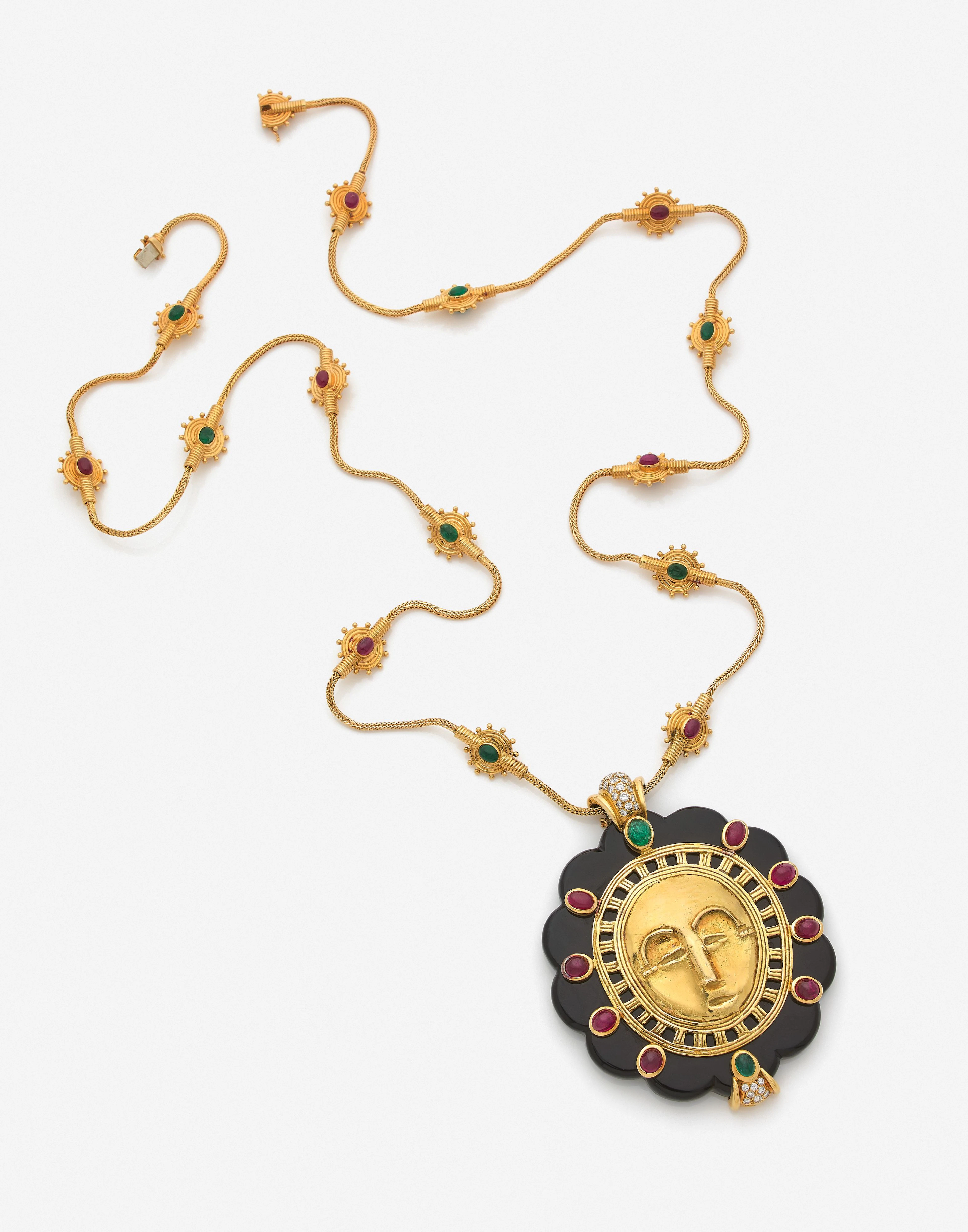 BOUCHERON Sautoir et pendentif