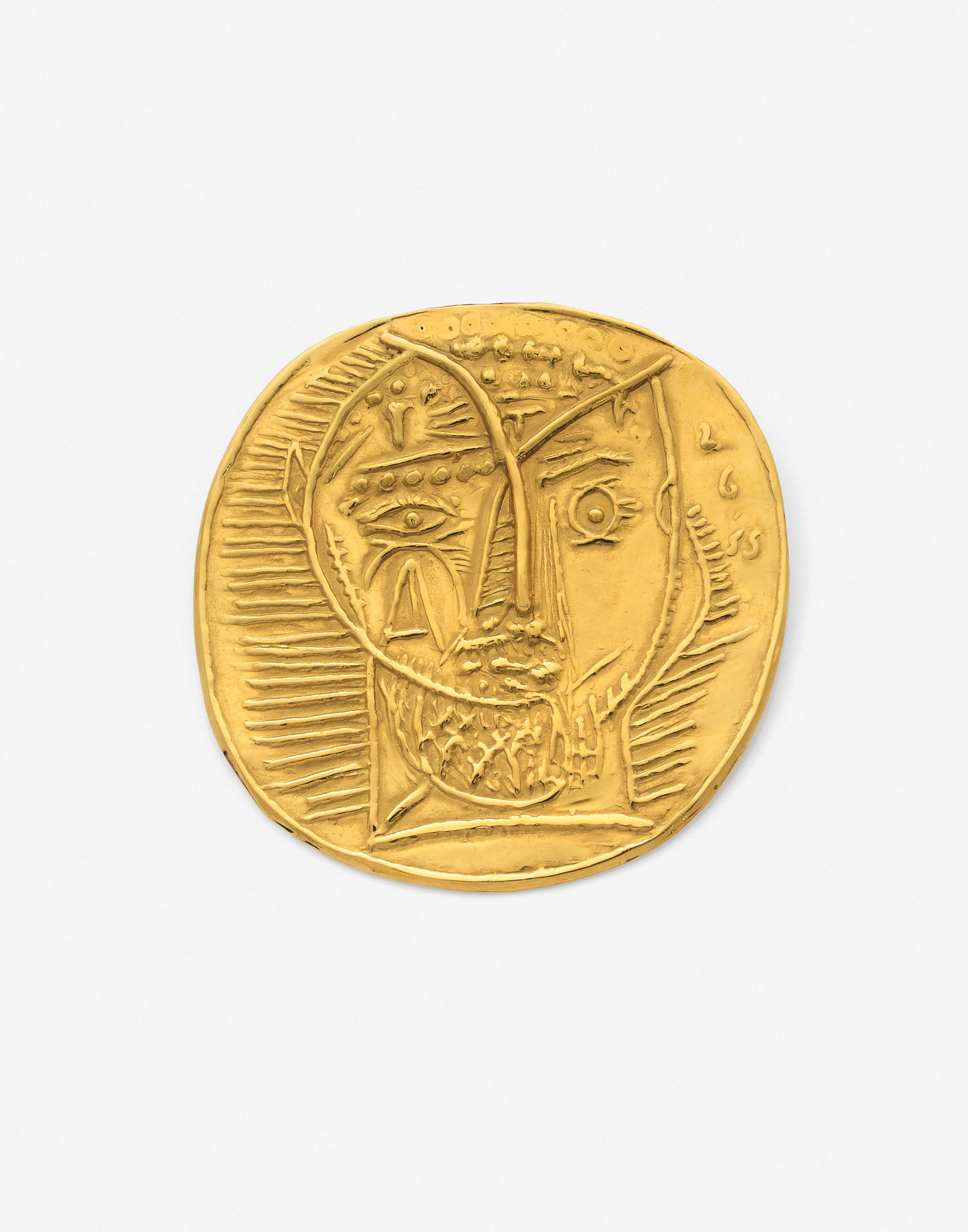 François HUGO pour Pablo PICASSO (1881-1973) Pendentif...