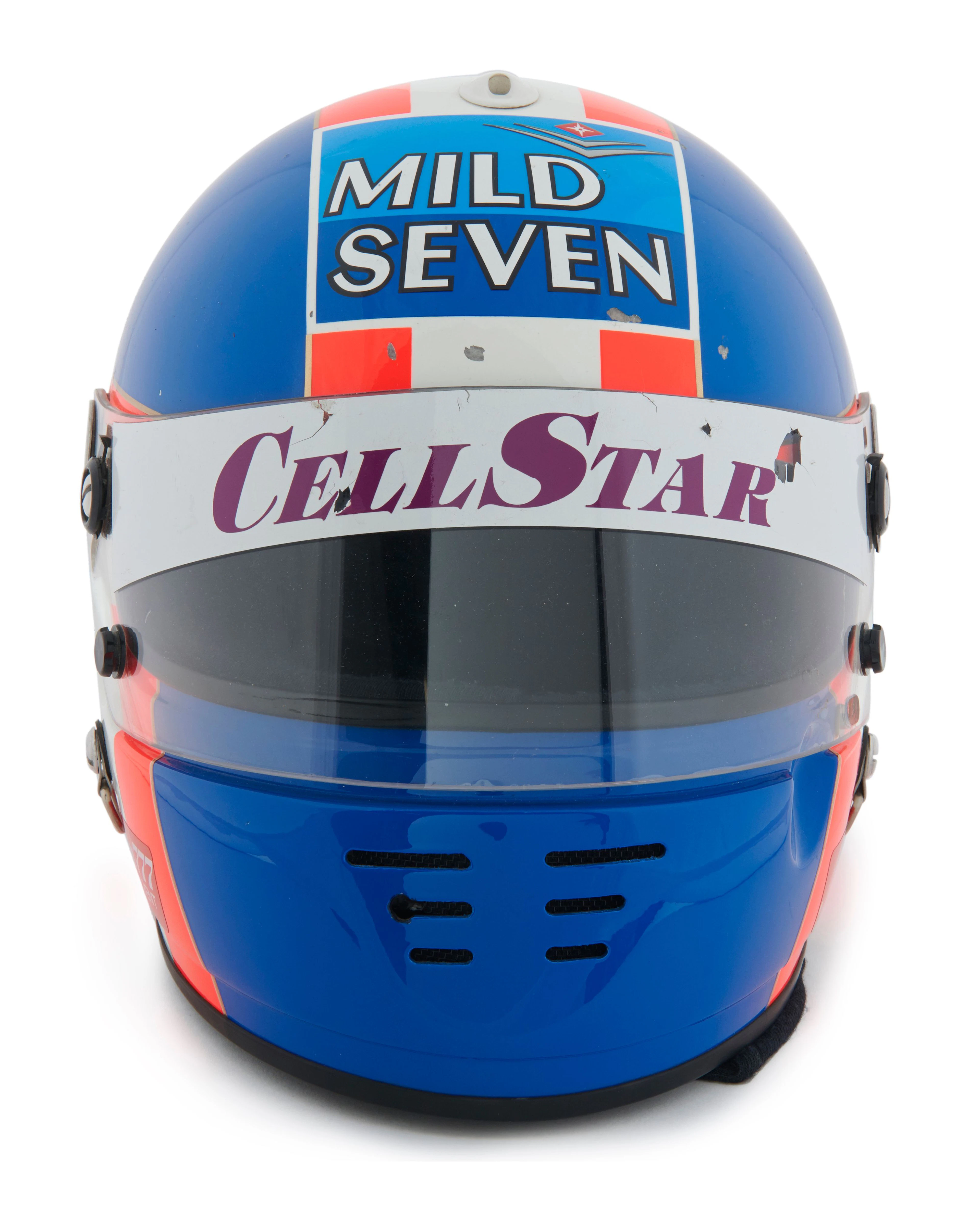 UKYO KATAYAMA, TYRRELL, SAISON 1996 Casque Arai - Sans réserve - No reserve