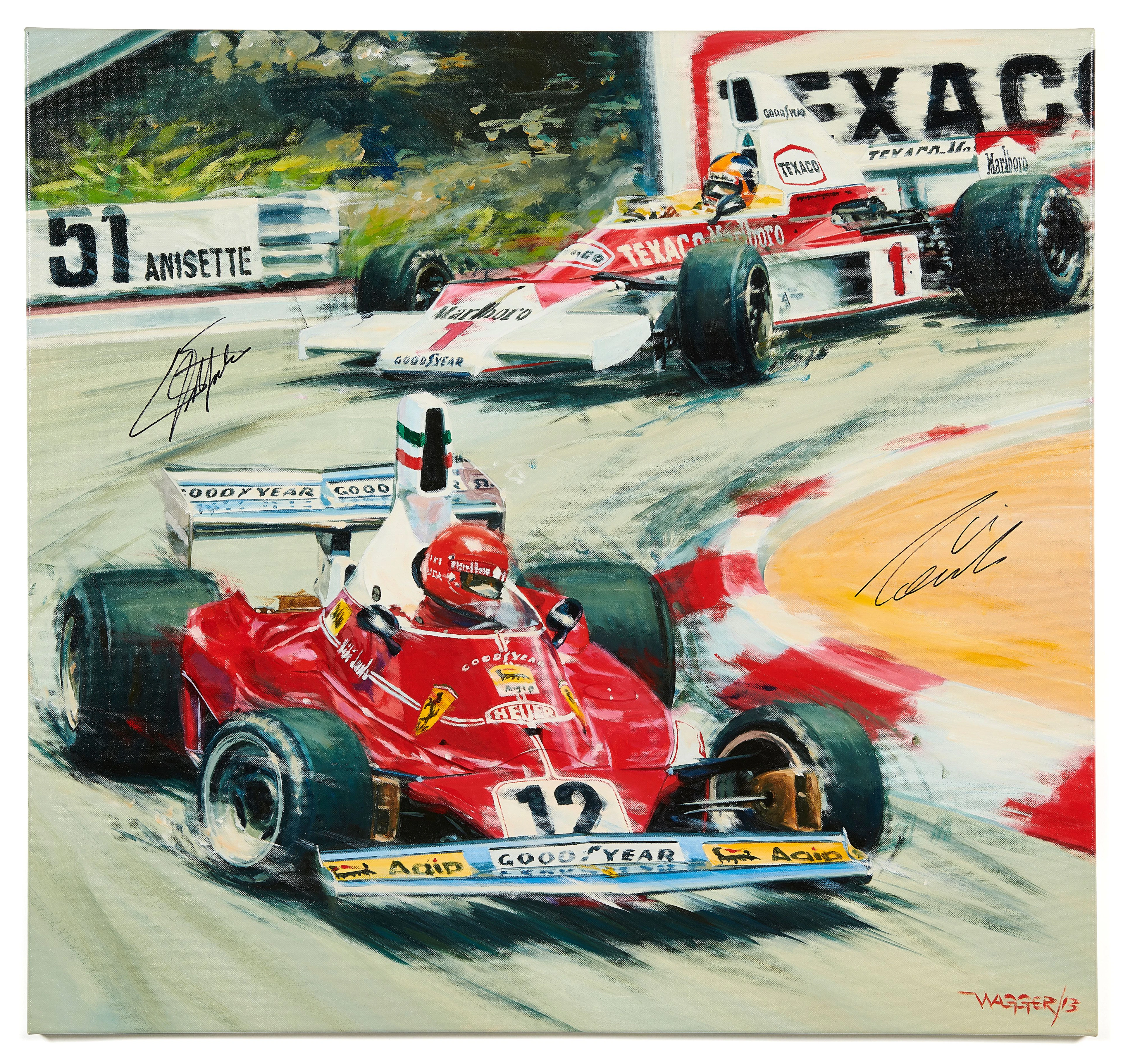 Klaus Wagger Né en 1958 Grand Prix de France 1975 - Sans réserve - No reserve
