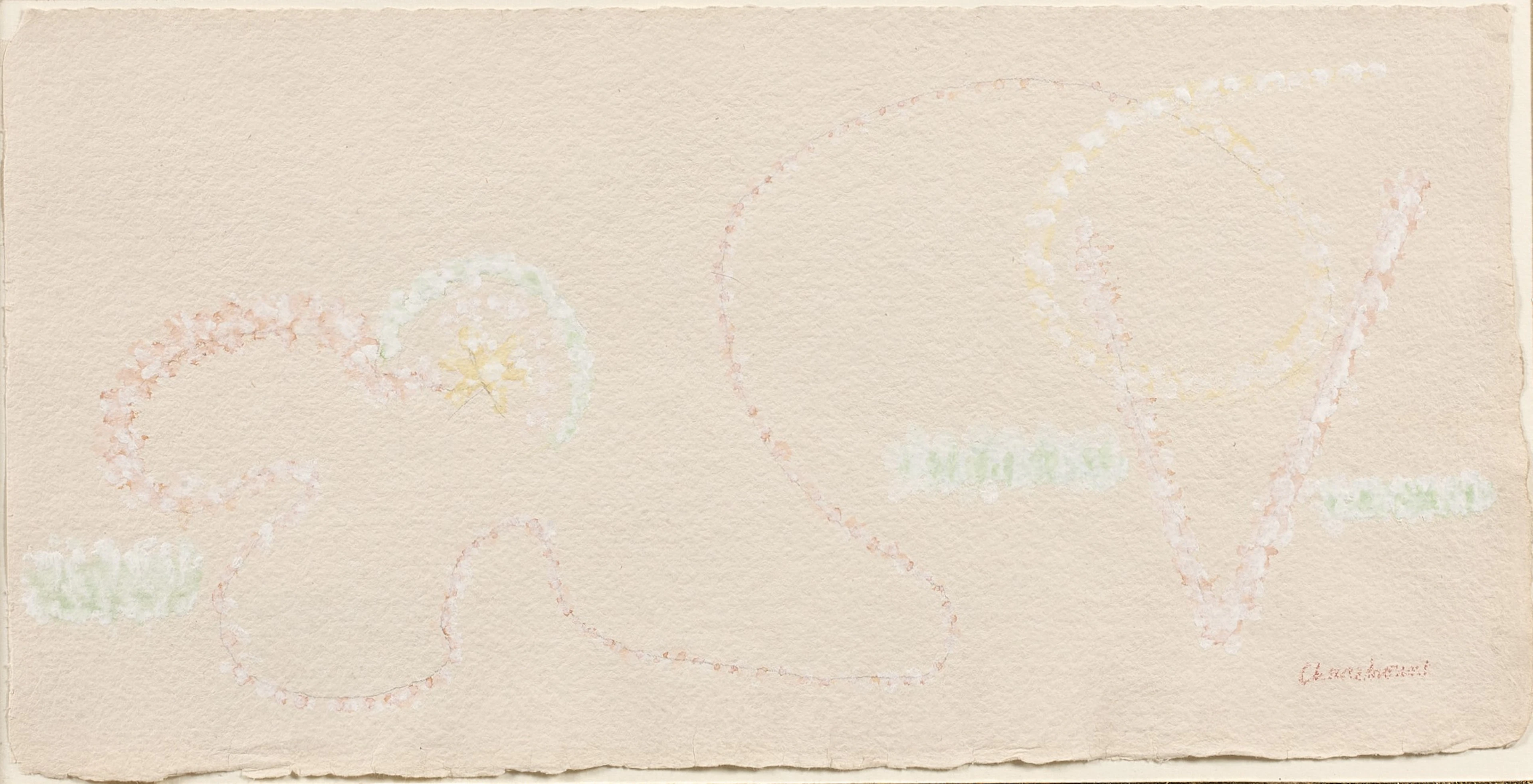 Ensemble de 2 gouaches sur papier - 1962