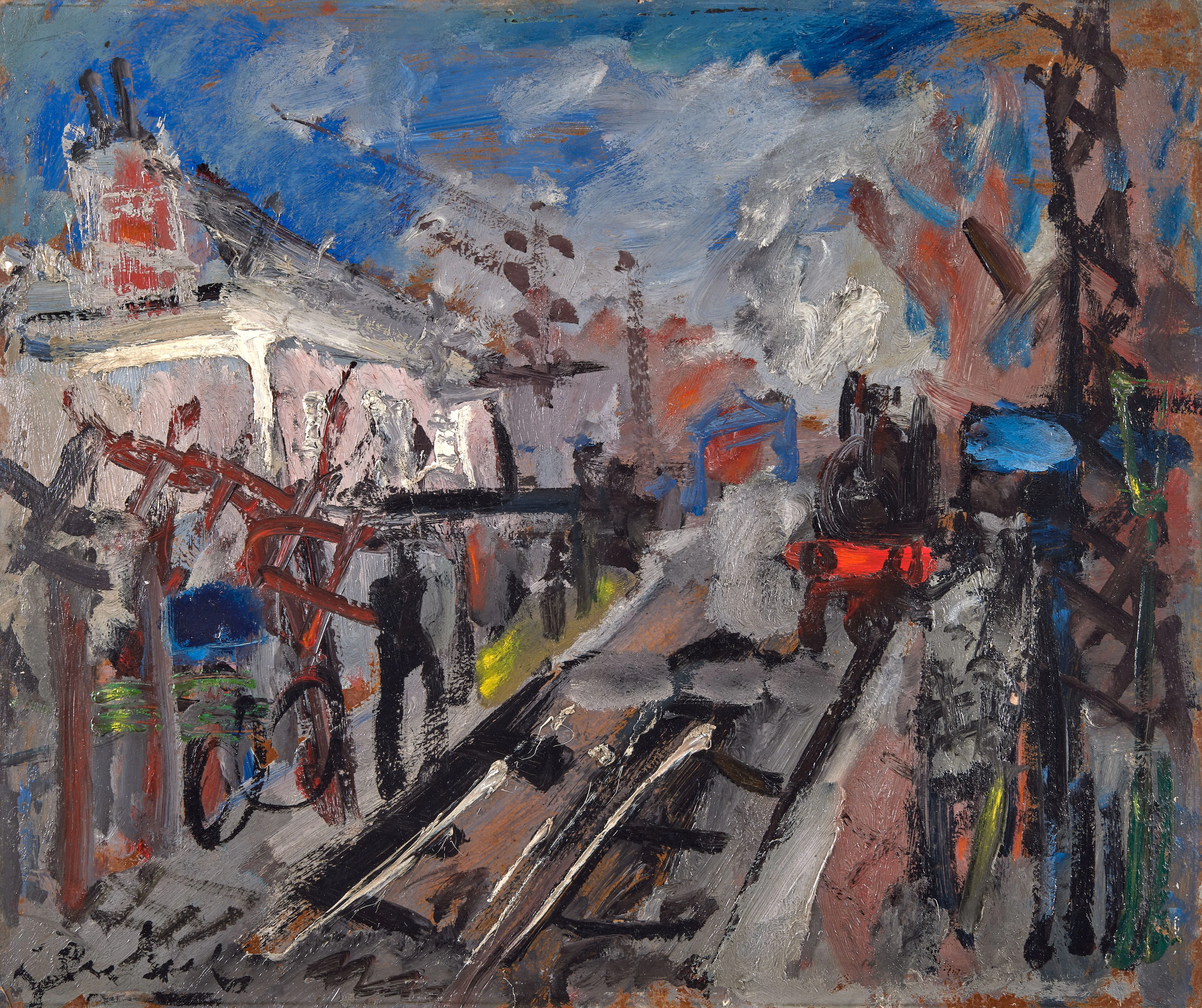 Gare de Montfort l'Amaury - circa 1921-1922