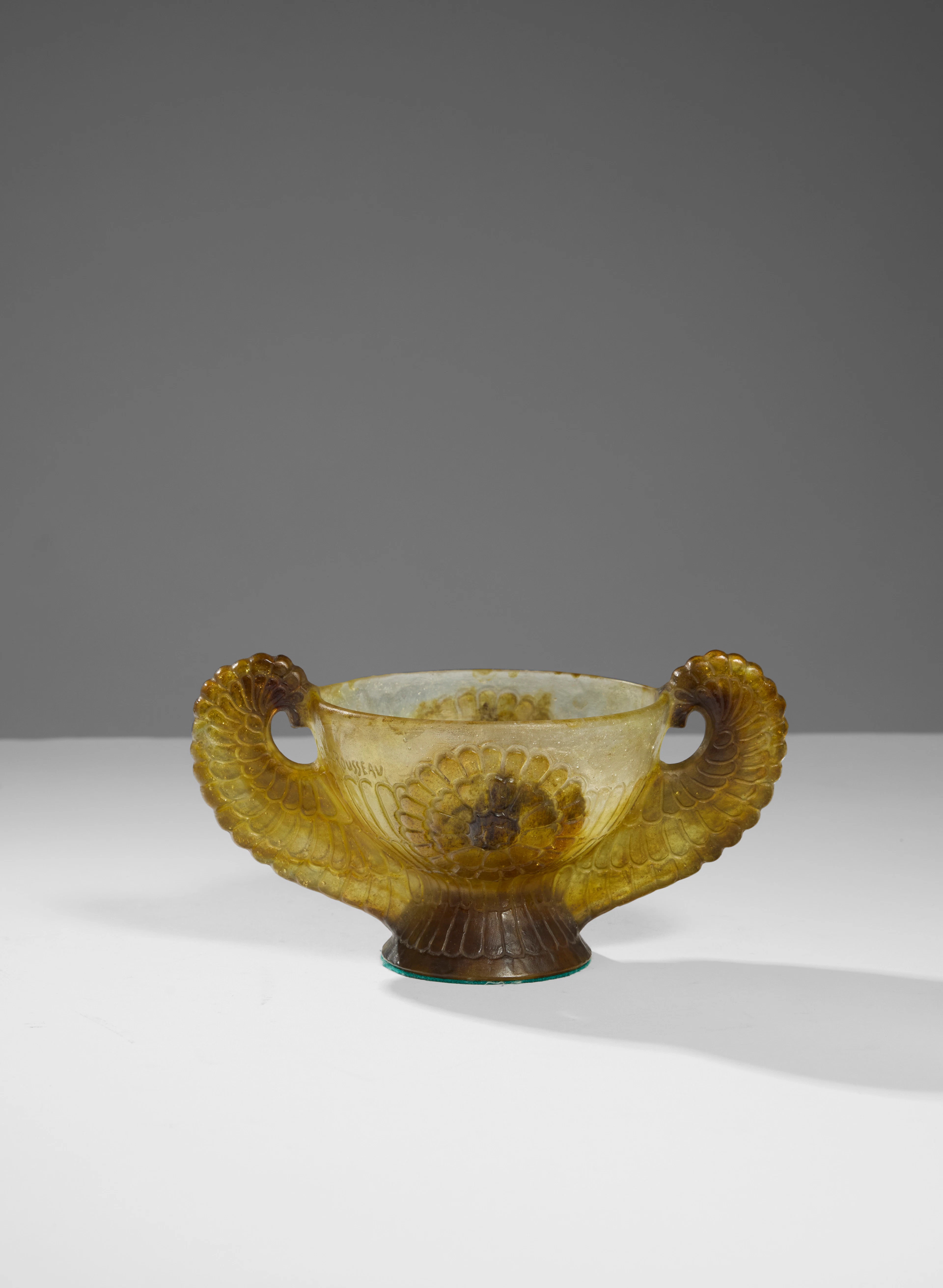 A pâte de verre bowl by Gabriel Argy-Rousseau
