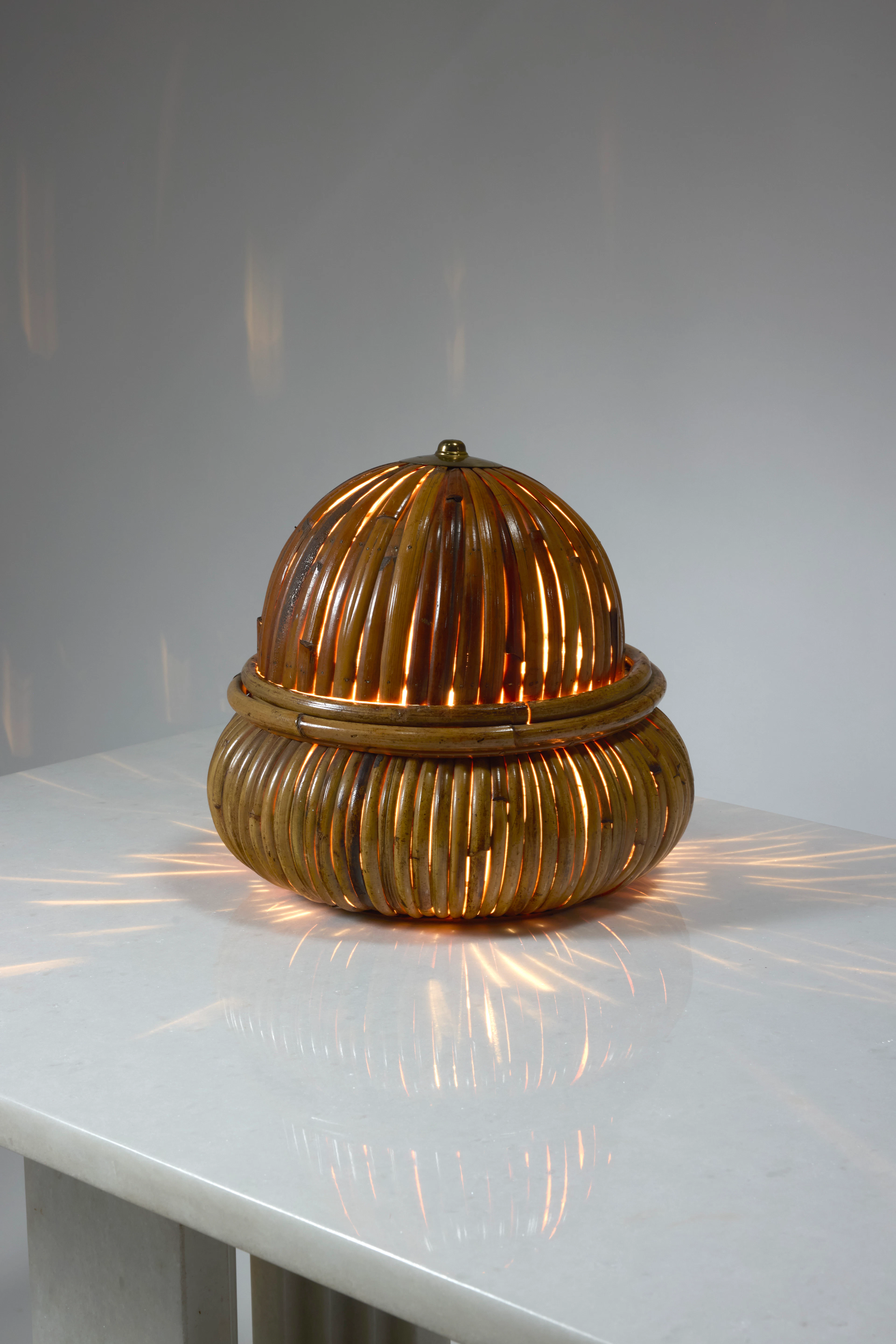 A brass and rattan mod