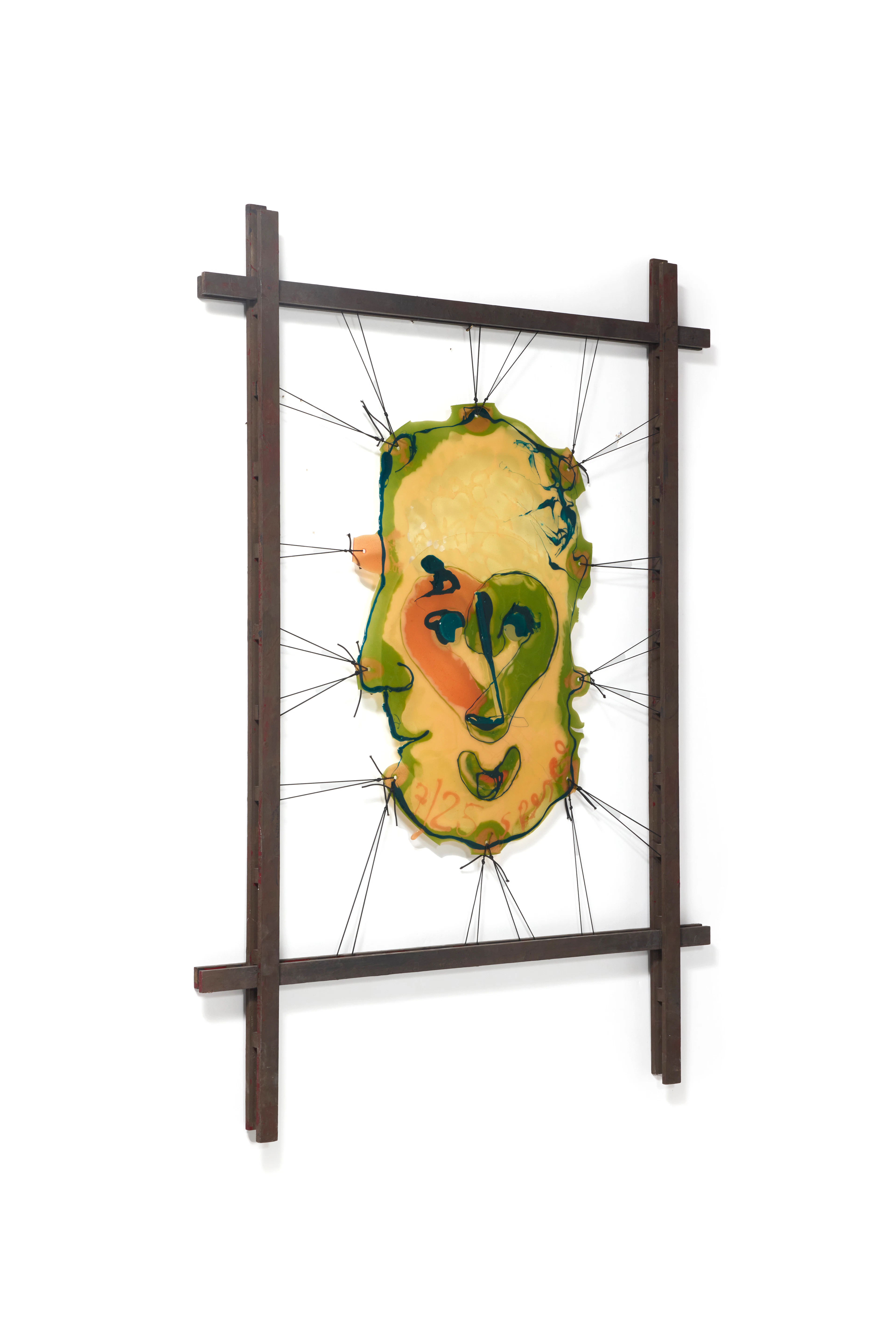 A polychrom resin Pelle Industriale by Gaetano Pesce for...
