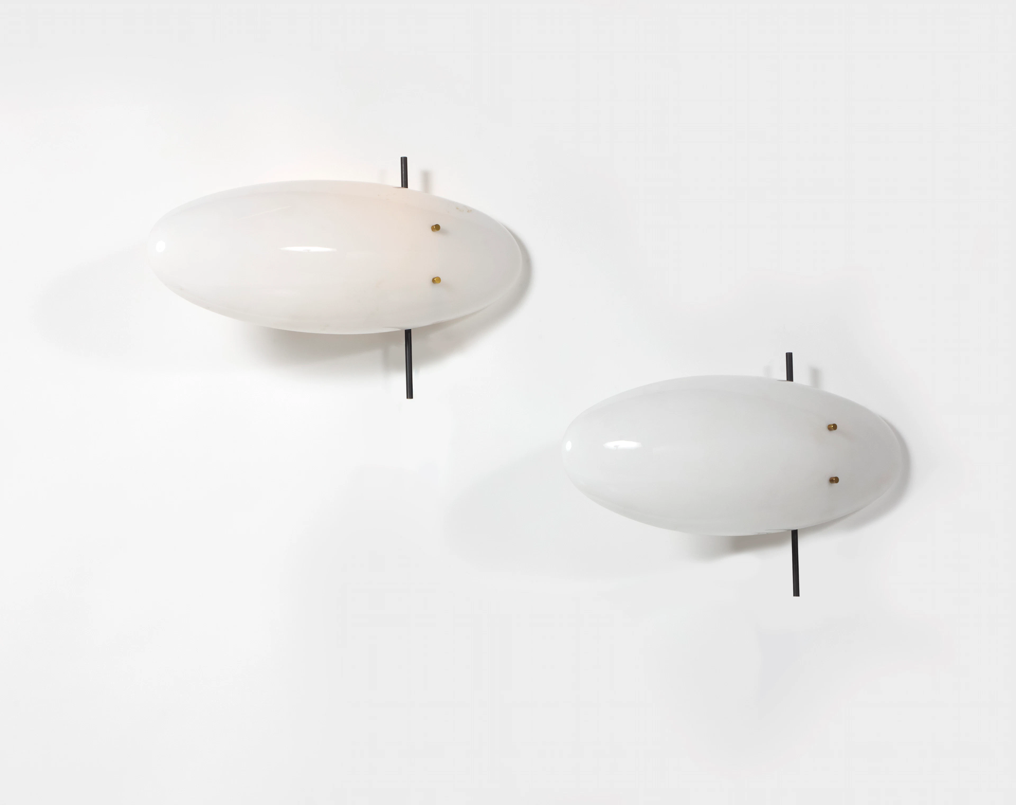 A pair of brass