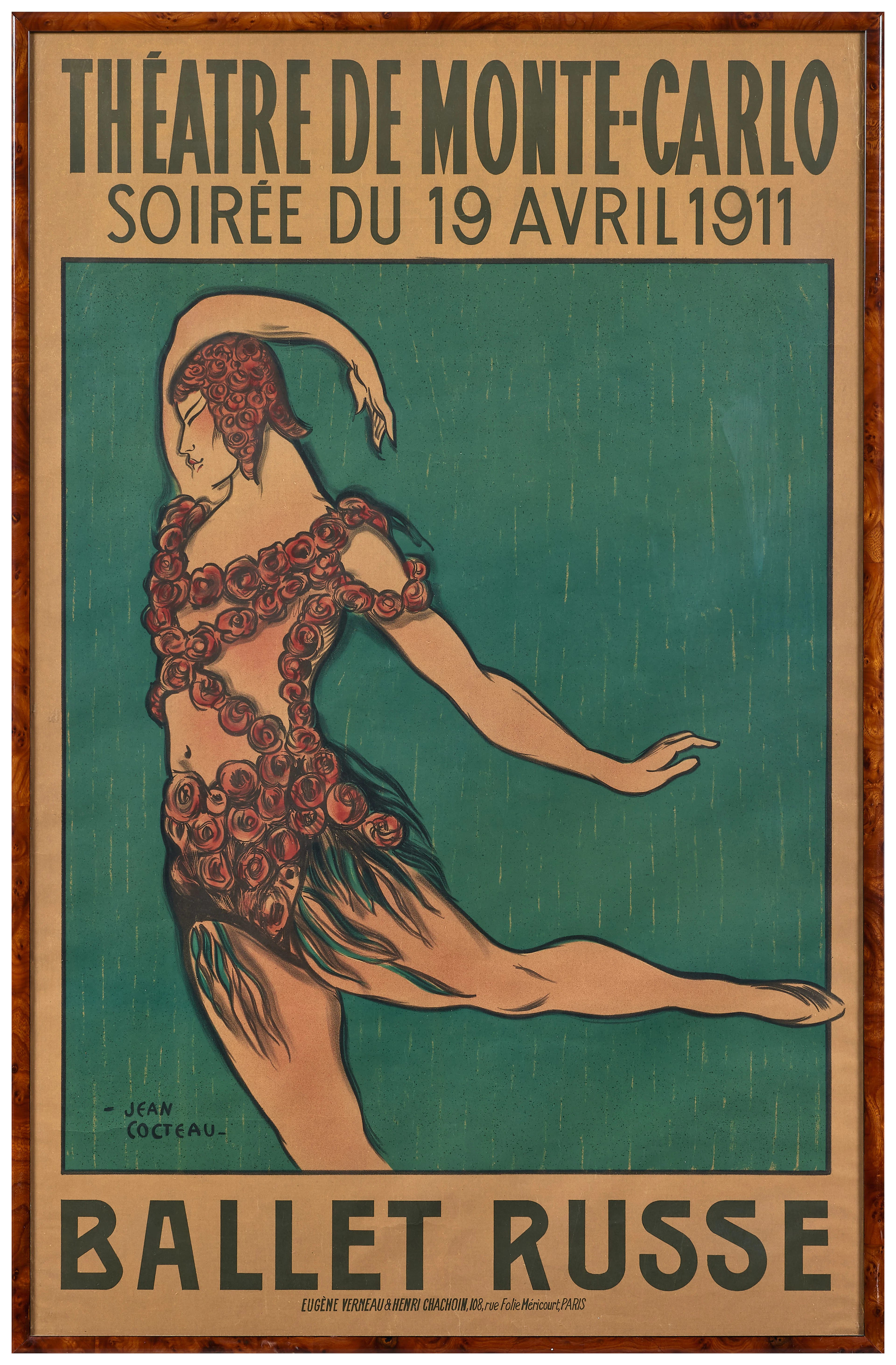 Théâtre de Monte-Carlo / Ballet Russe - 19 avril 1911