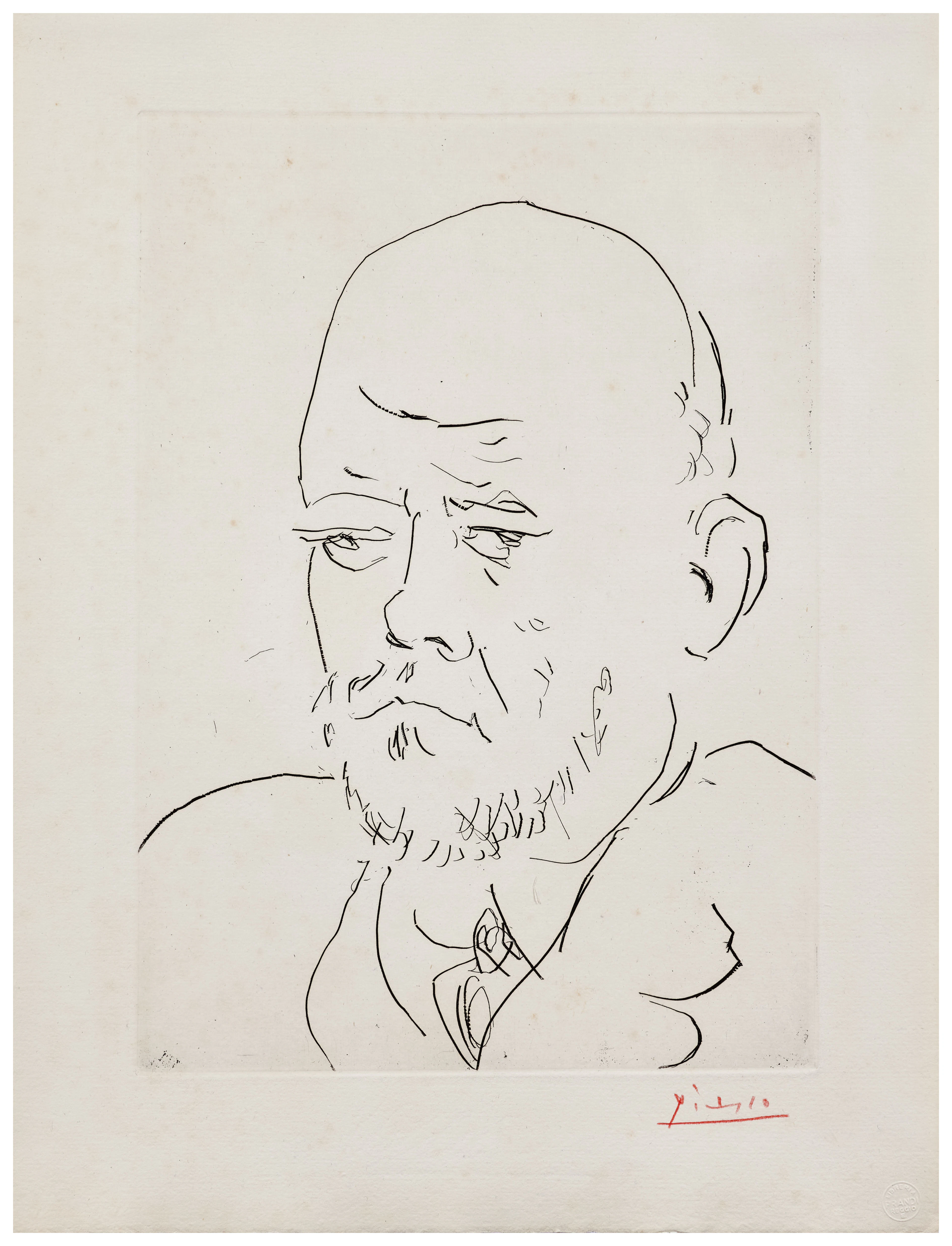 Portrait de Vollard - 1937
