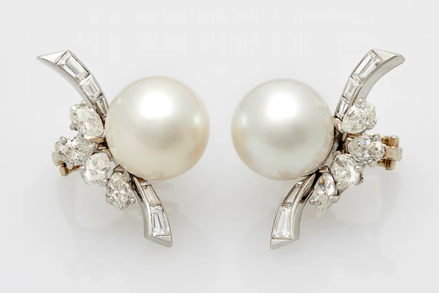 GUILLEMIN & SOULAINE Paire de clips d'oreilles