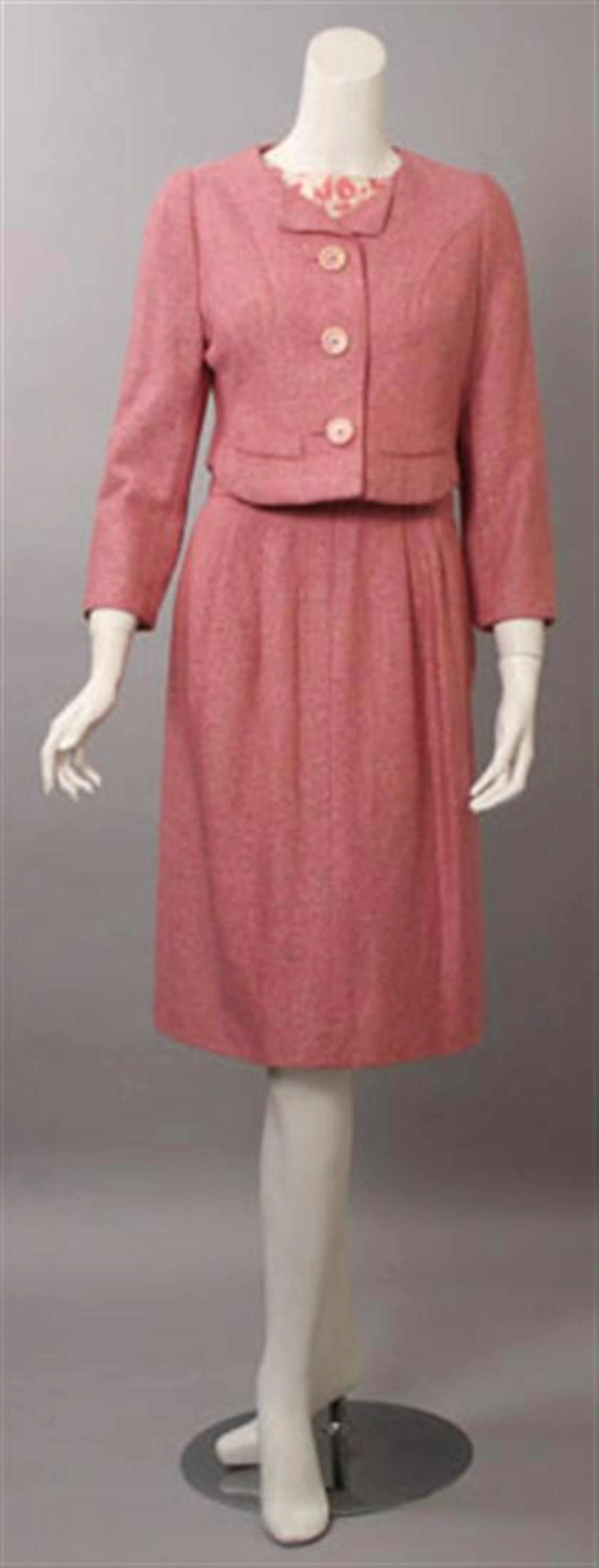 Two Mainbocher day ensembles, 1960s