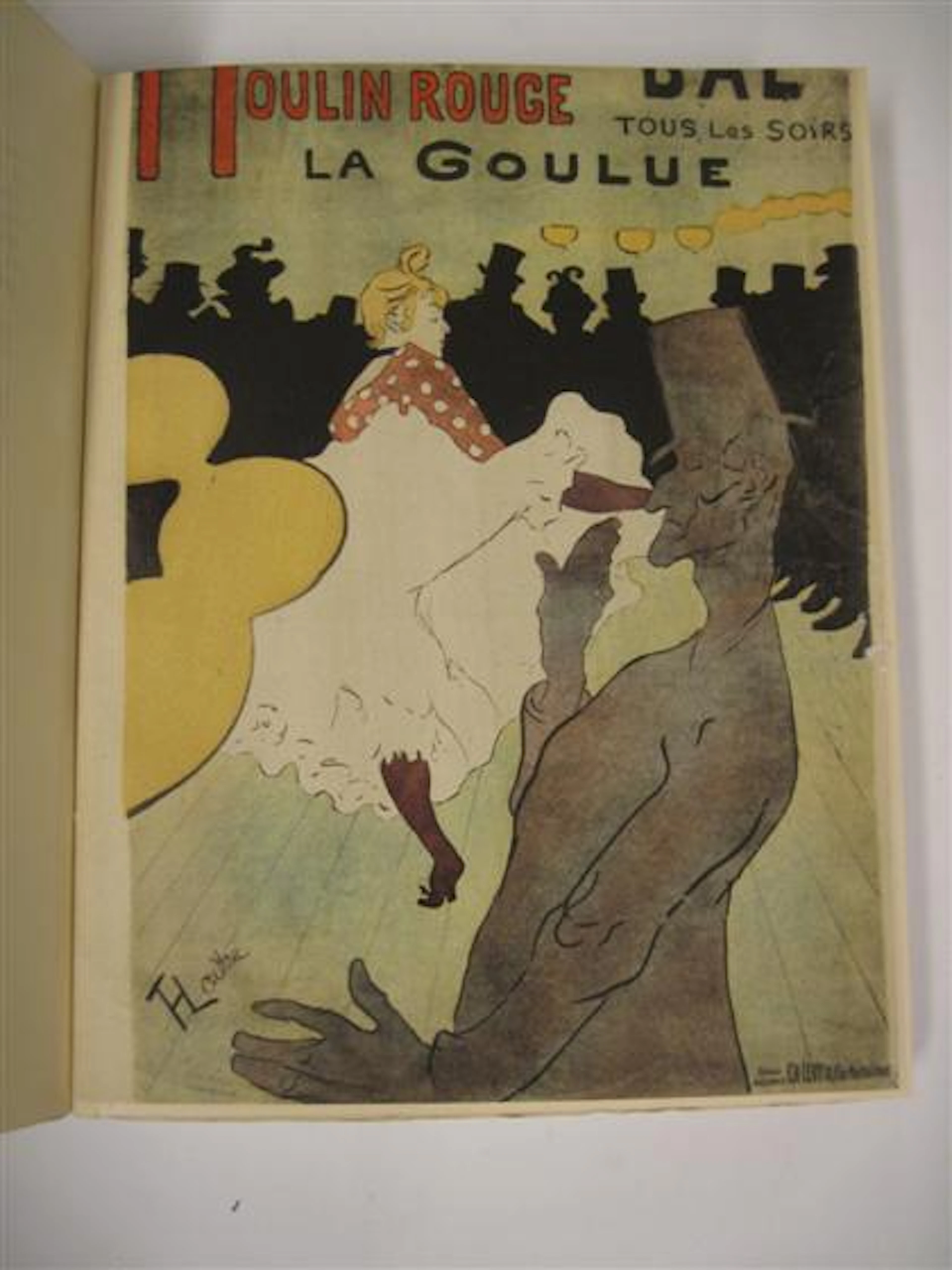 2 vols.(1 wrapper)., (Toulouse-Lautrec, Henri de., illustrator.) Joyant, Maurice. Dessins, Estampes, Affiches. Paris: H. Floury, 1927....