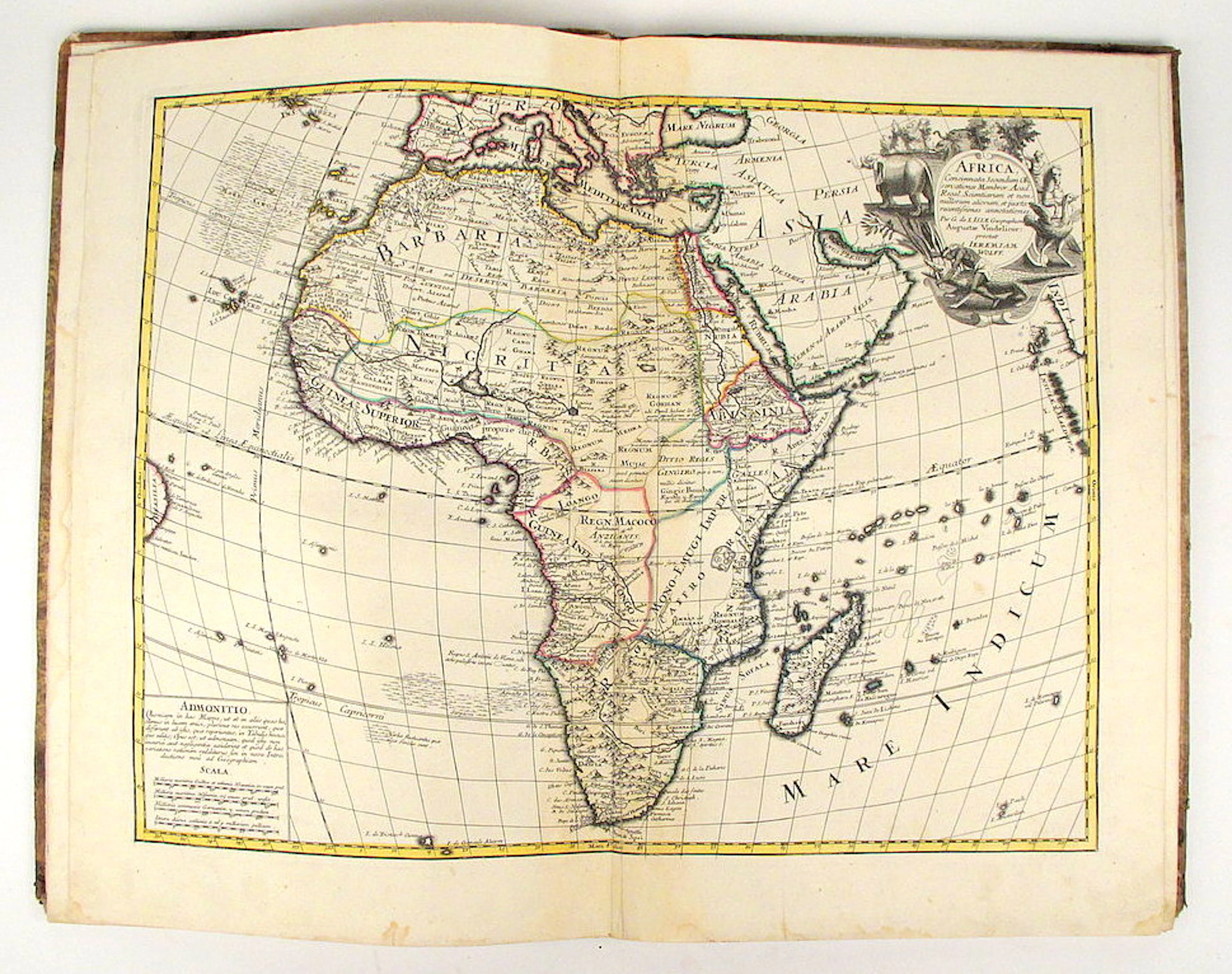 1 vol., (Wolff, Jeremias, pub.) [Composite Atlas.] [Augsburg, ca 1720-1740.]