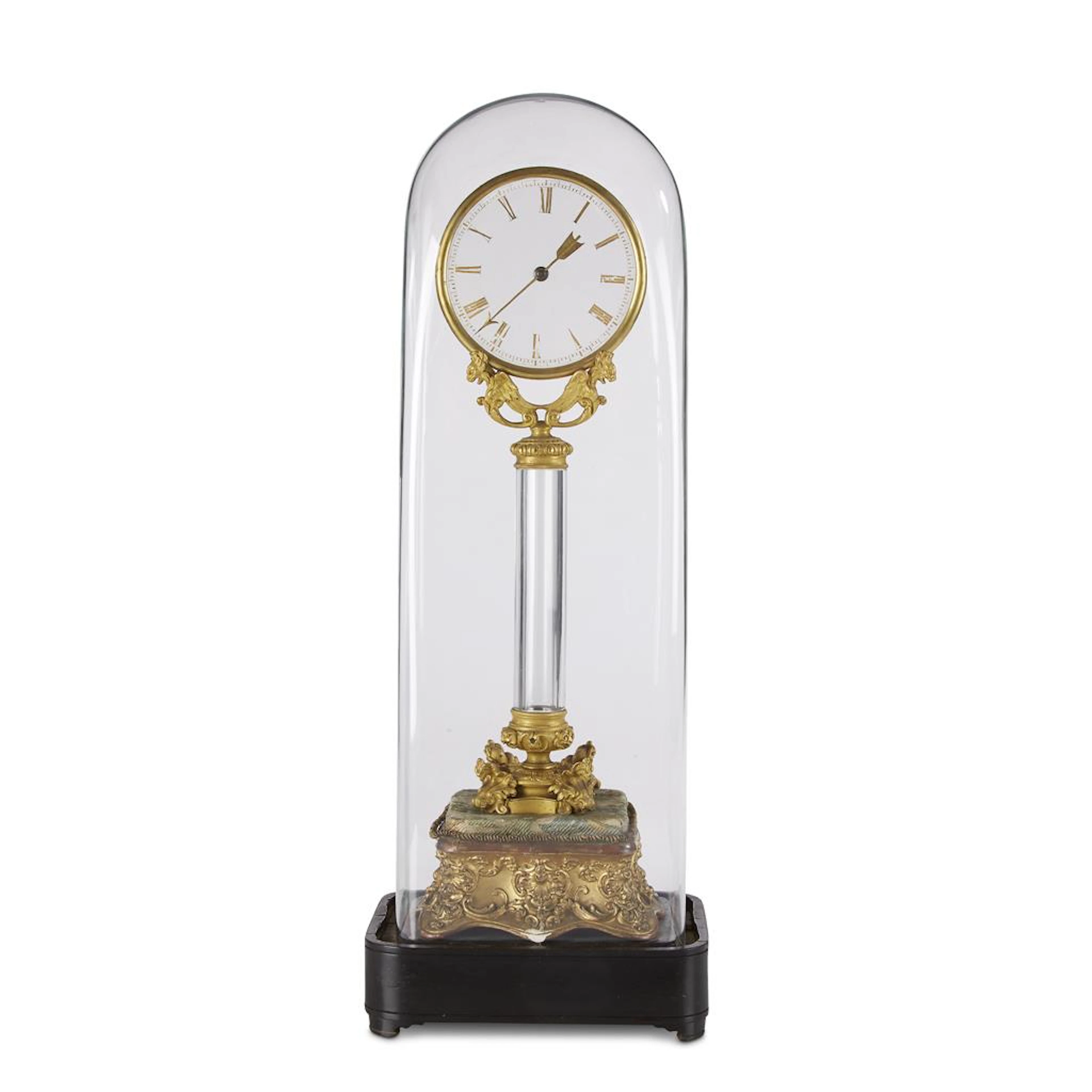 A rare Robert-Houdin 'Triple Mystery' clock, Jean Eugène Robert-Houdin, Paris, second quarter 19th century