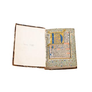 Manuscript book of hours of Vicomte Charles van Aefferden
