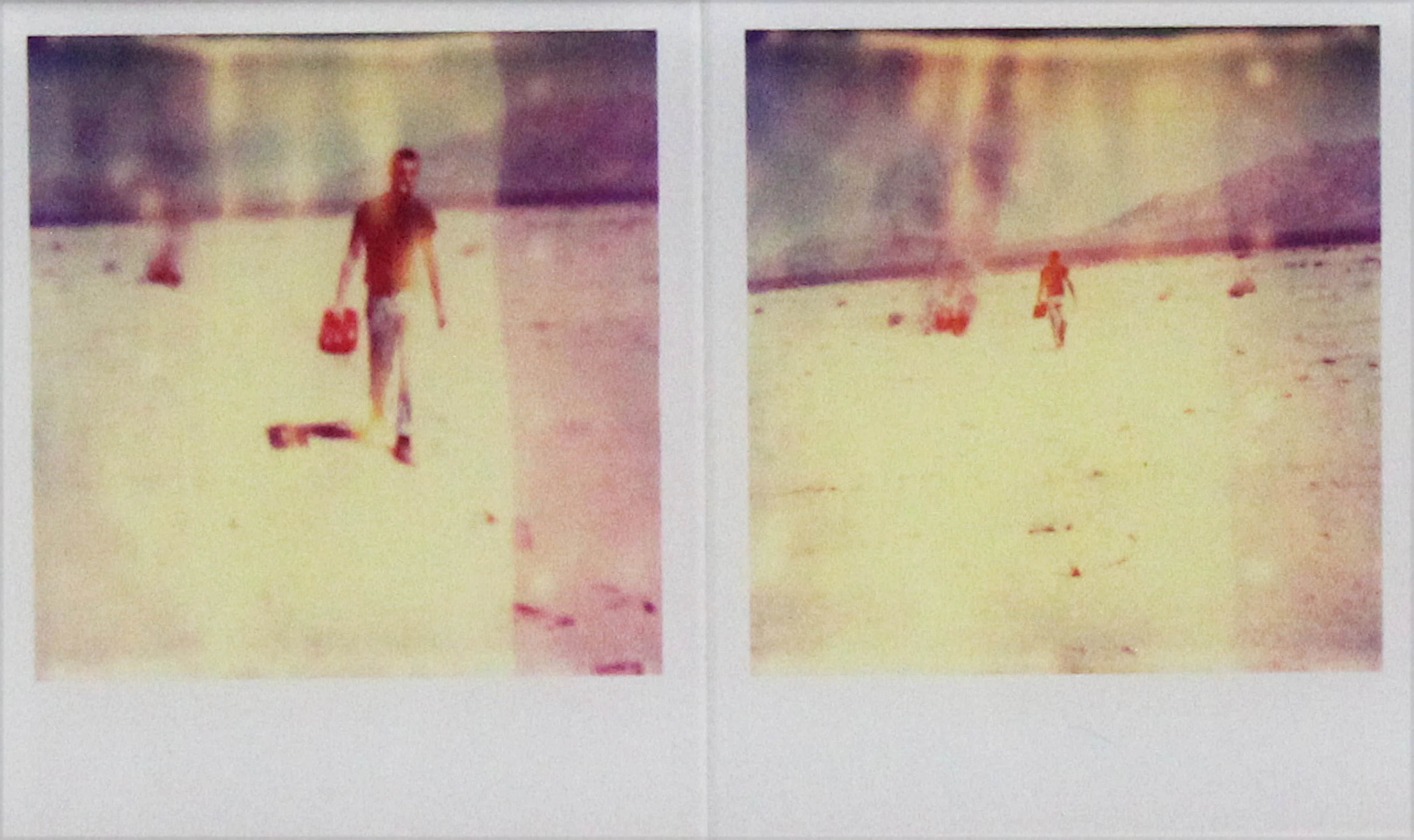 STEFANIE SCHNEIDER. Gasoline I och II. Lambda digital color photo. Polaroidformat. Plexiglas. Multiple. Med etsad signatur.