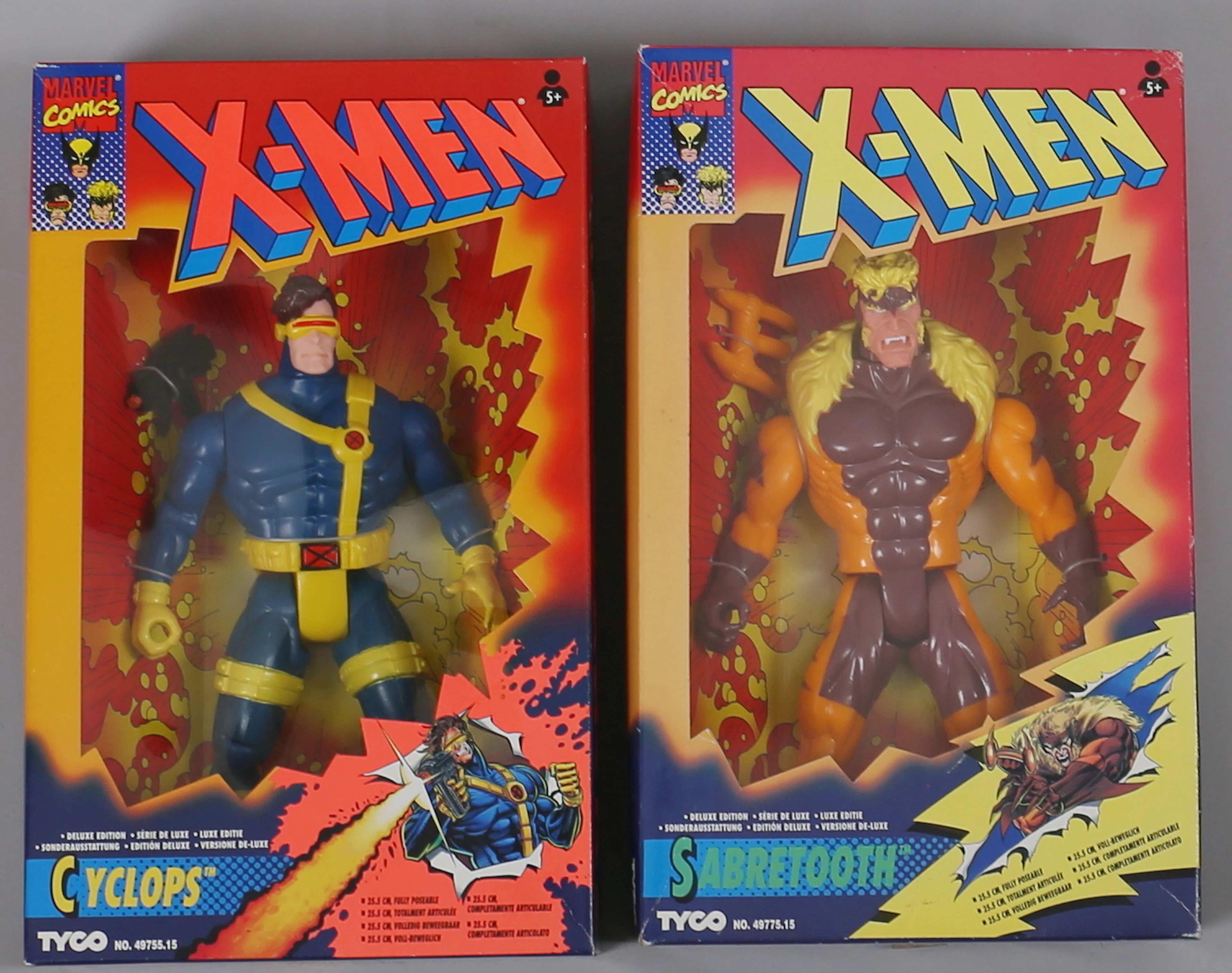 PARTI LEKSAKER (2). Marvel Comics. X-Men C Yclops.