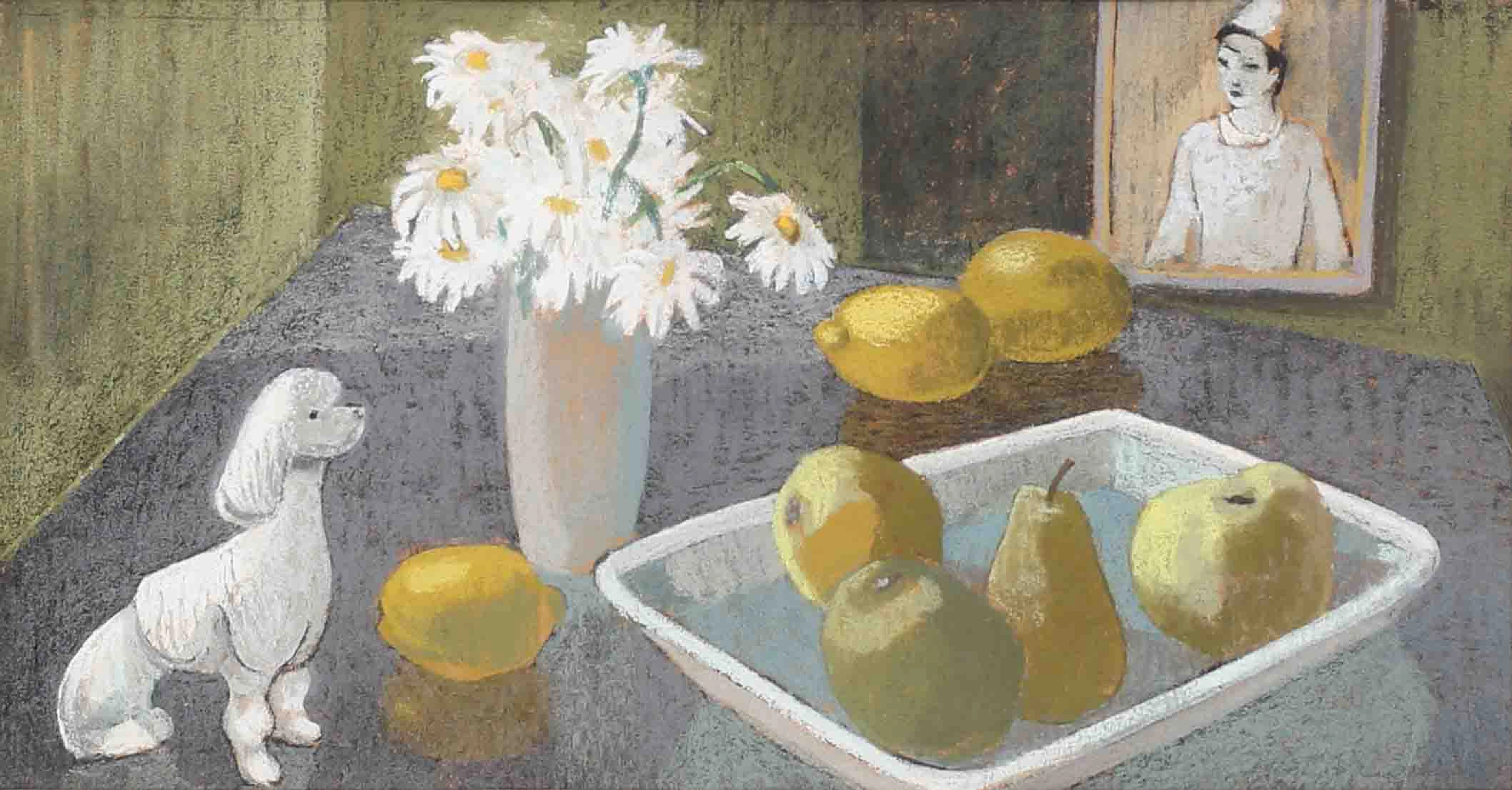 BENGT CARLBERG ( 1897-1967). Stilleben, pastell, signerad.
