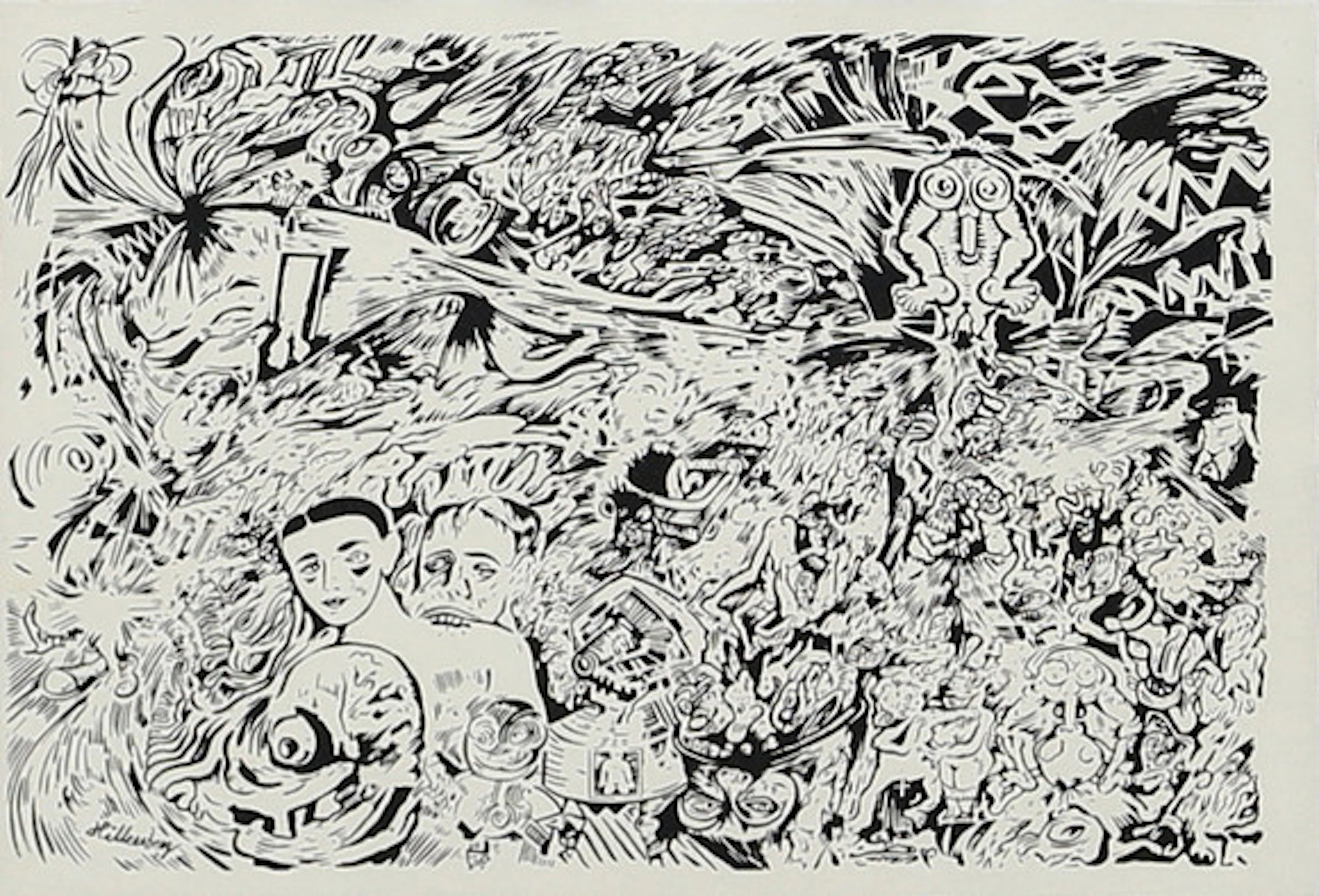 LARS HILLERSBERG (1937-2004). Festen, lito…