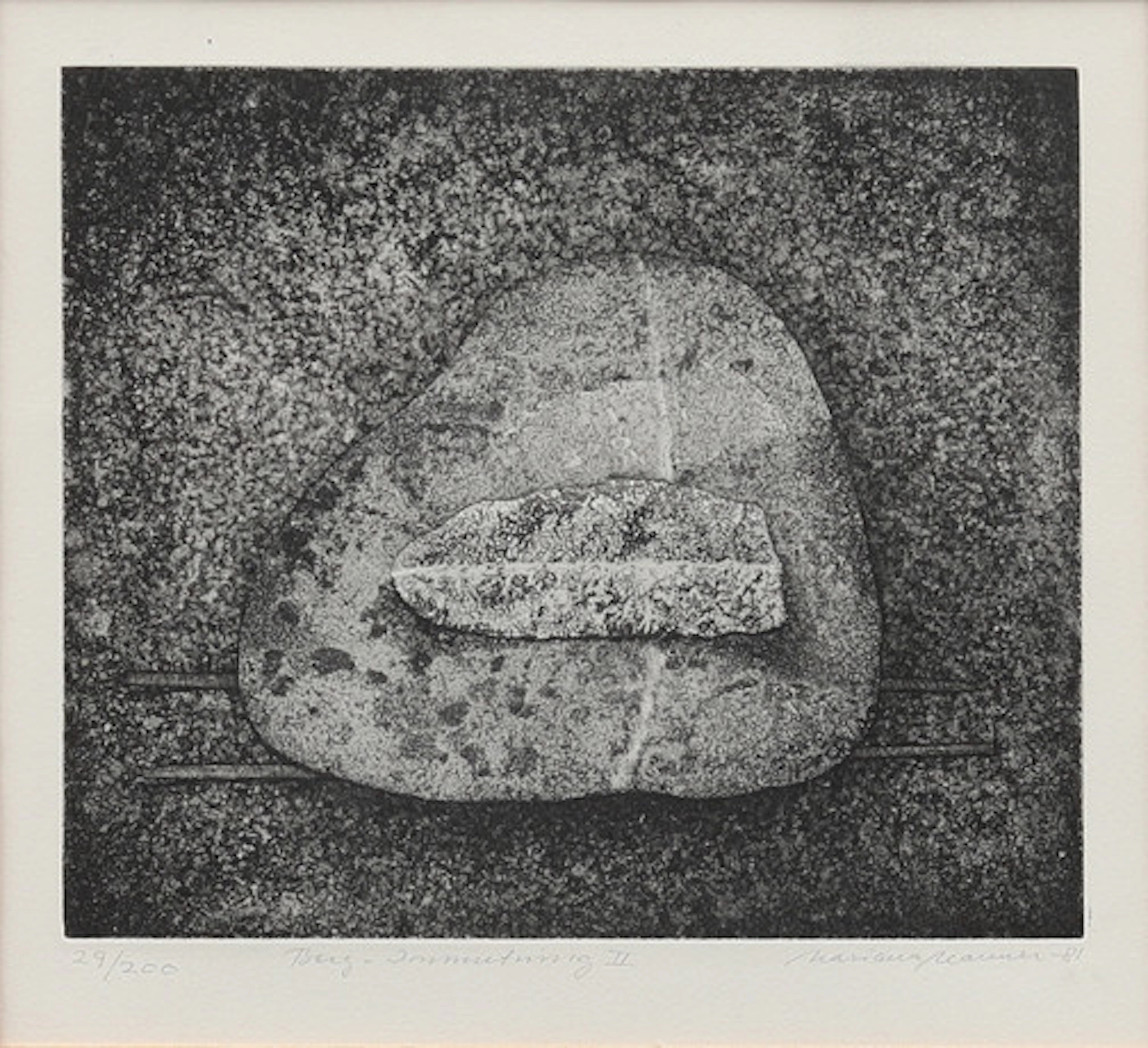 MARIANA MANNER. "Berg-Inmutning II", litog…