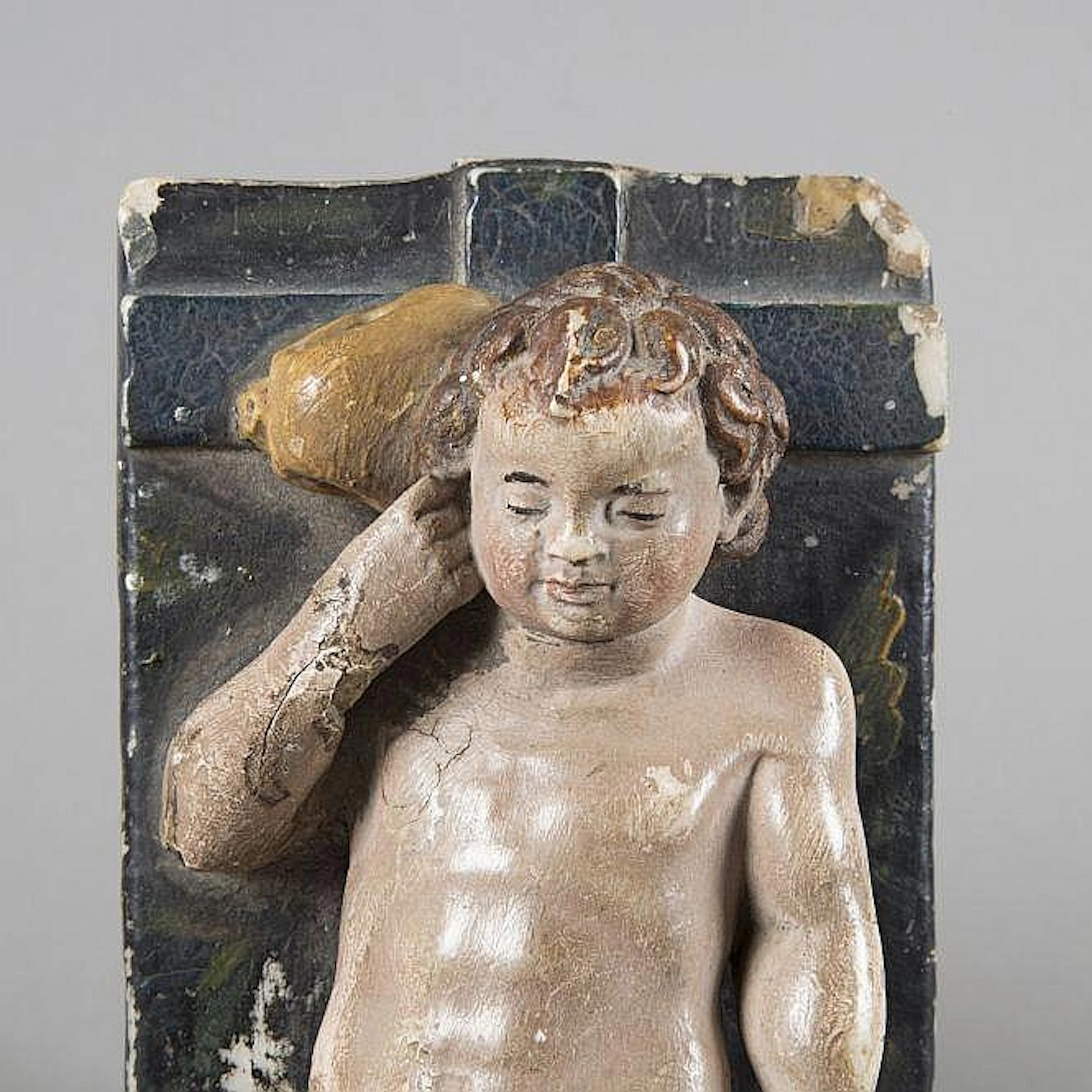 Alabaster paperweight, 18th Century