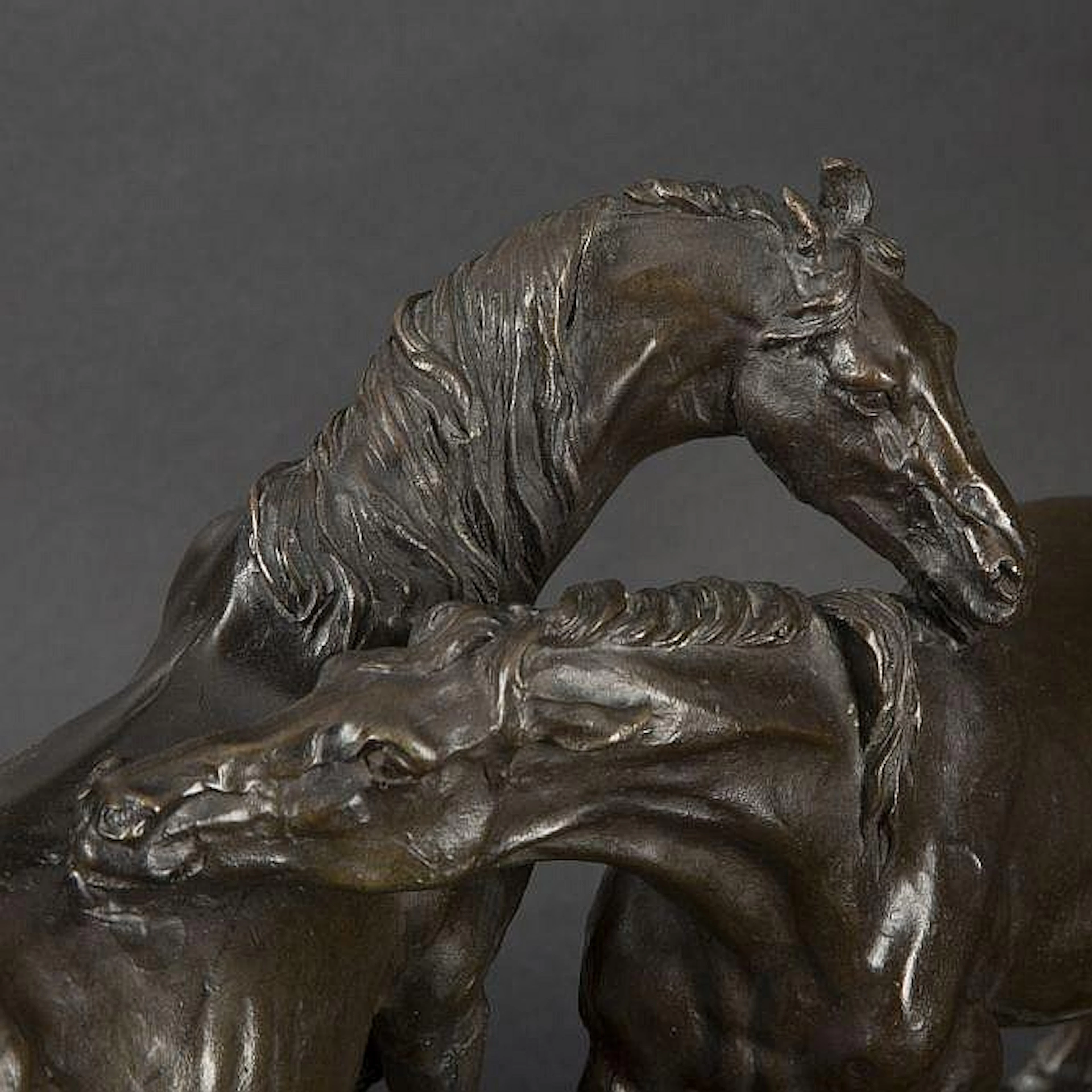 After Jules Mene. Embrace, bronze