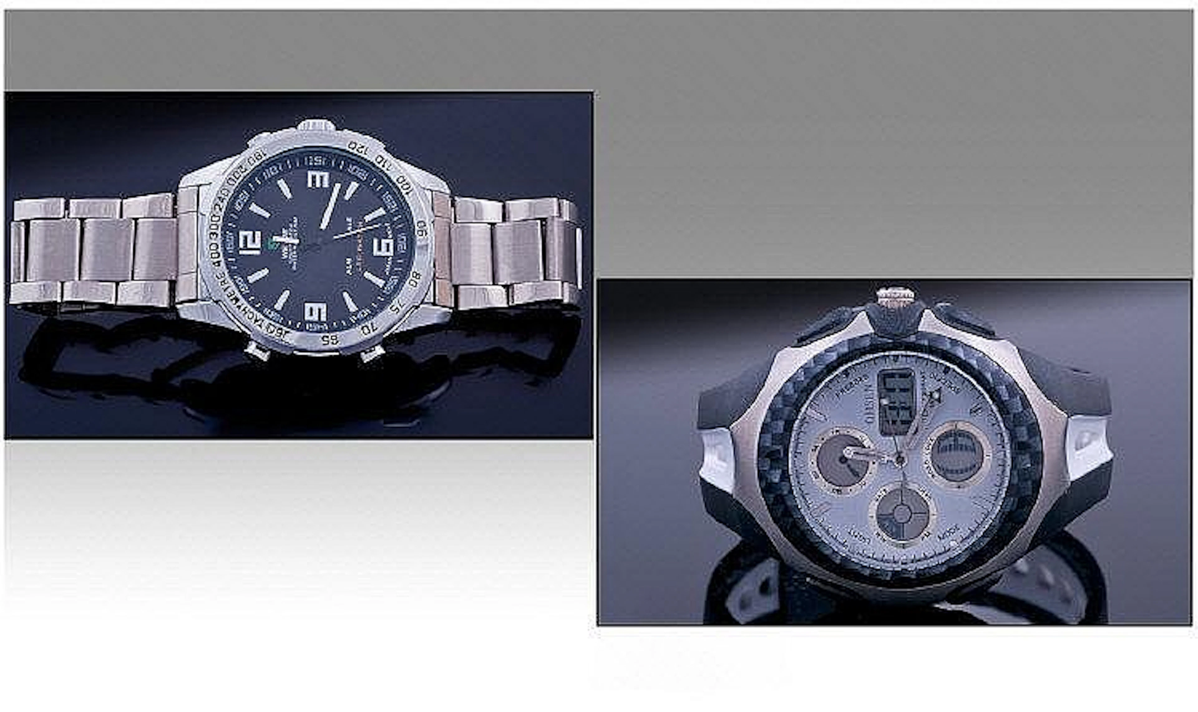 Two Gents Chronometer Wristwatches comprising