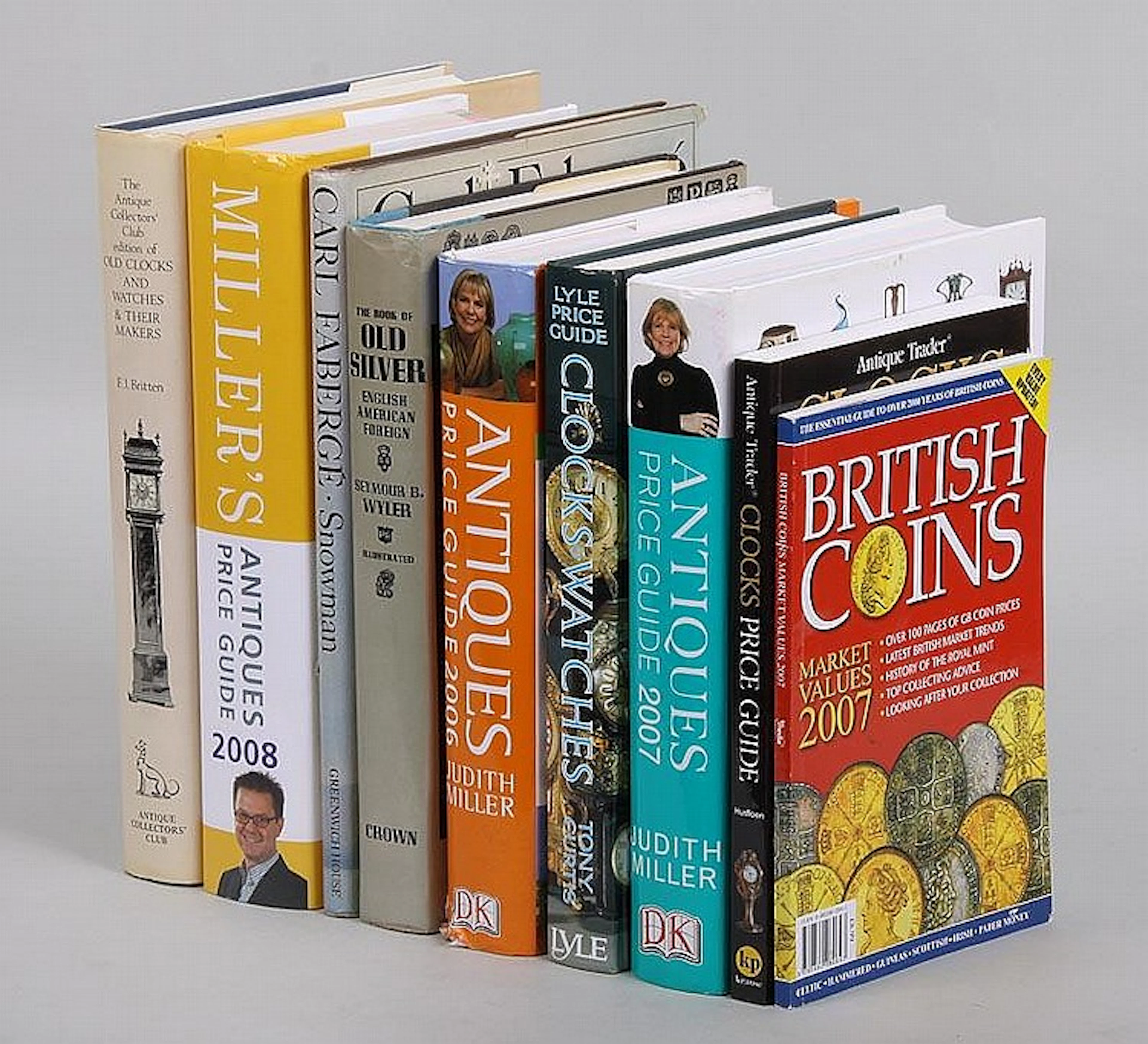 Group of (8) books on antiques