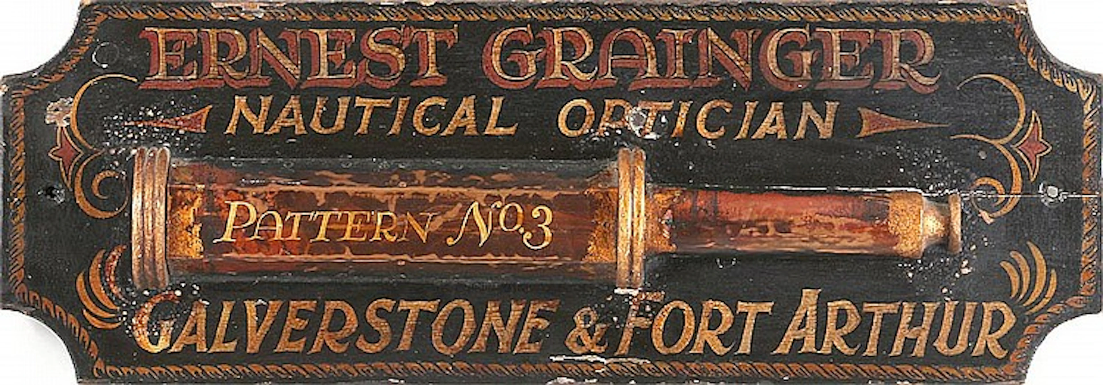 Nautical Optician trade sign
