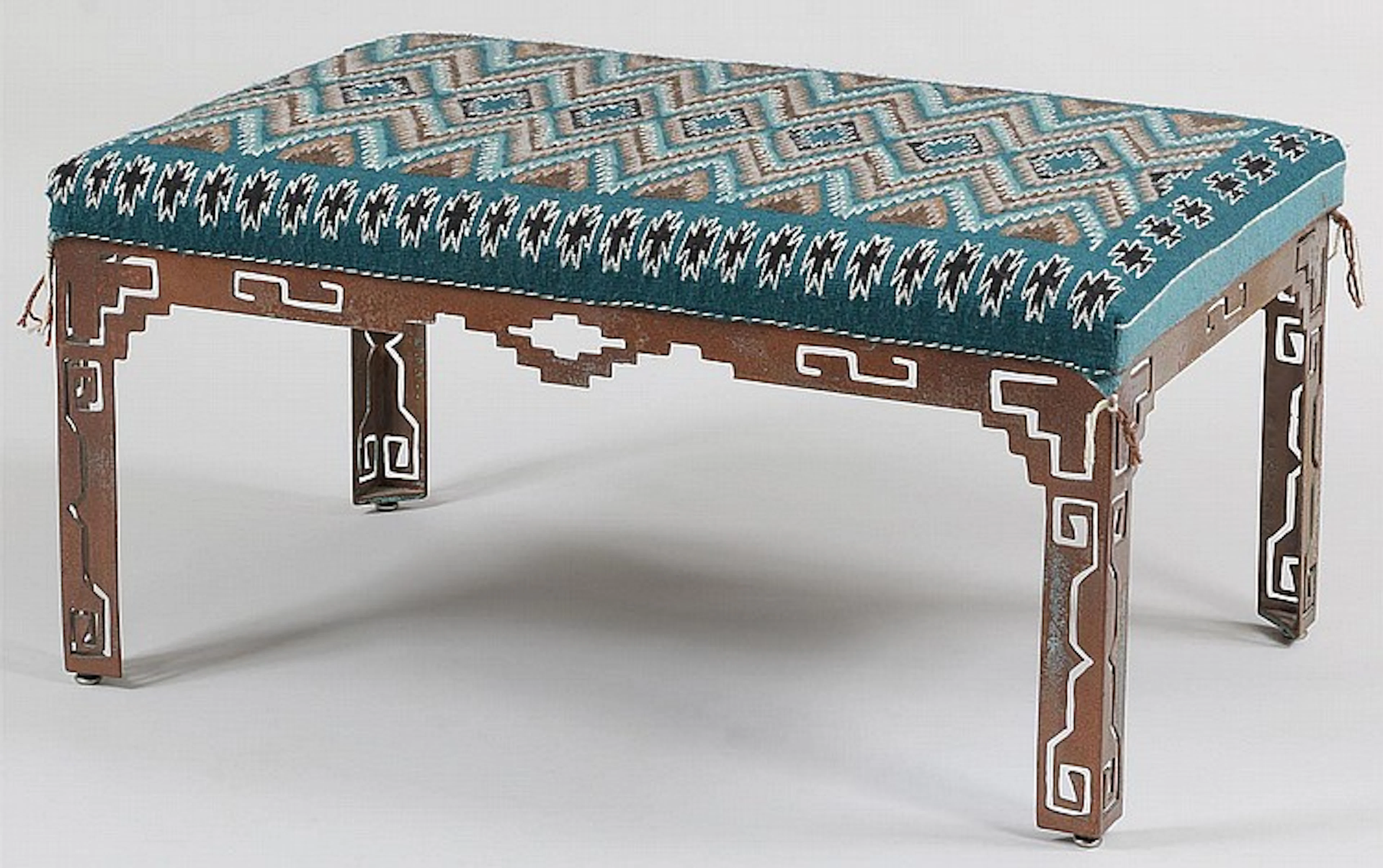 Ironwork bench