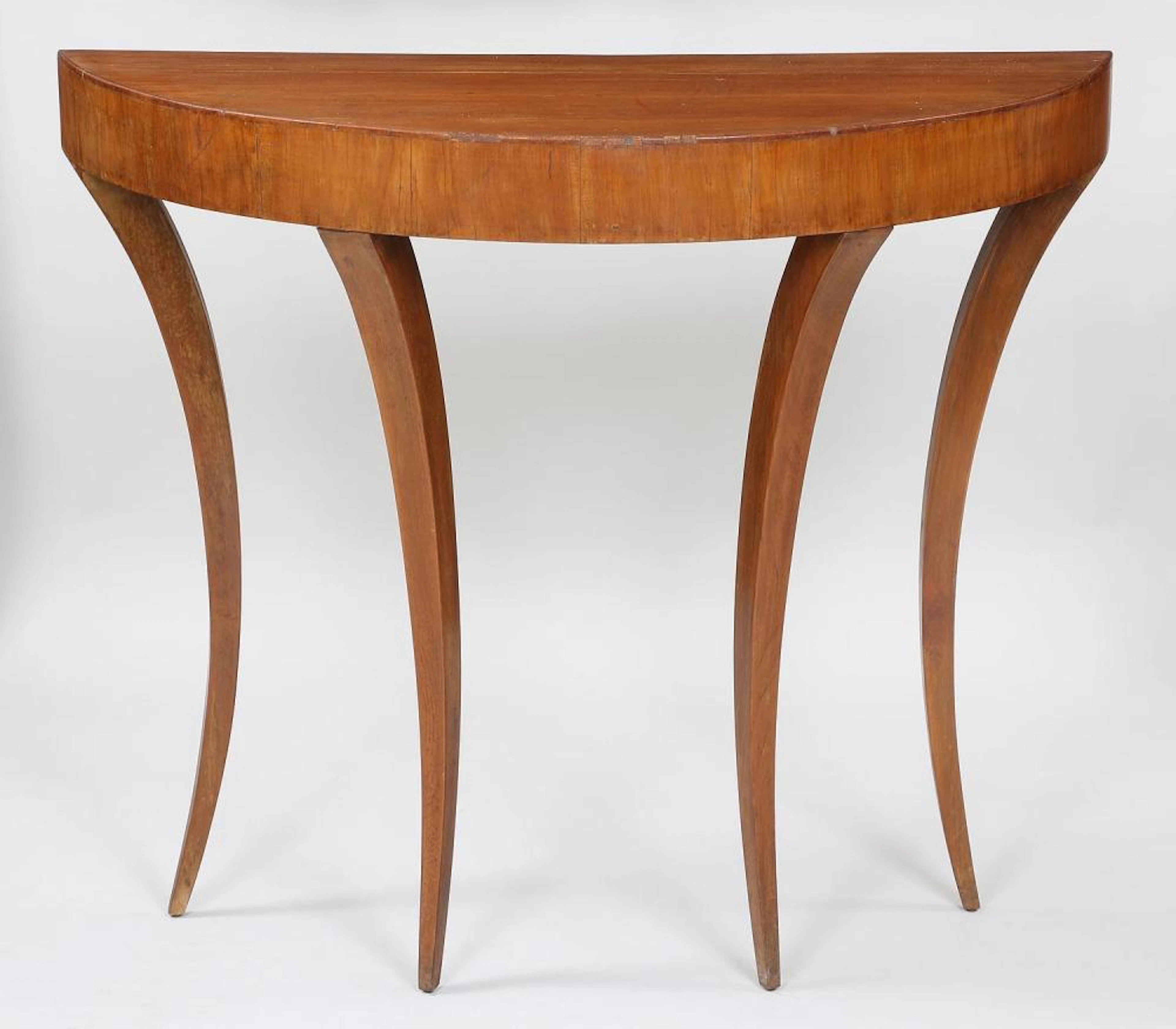 Small Biedermeier console table