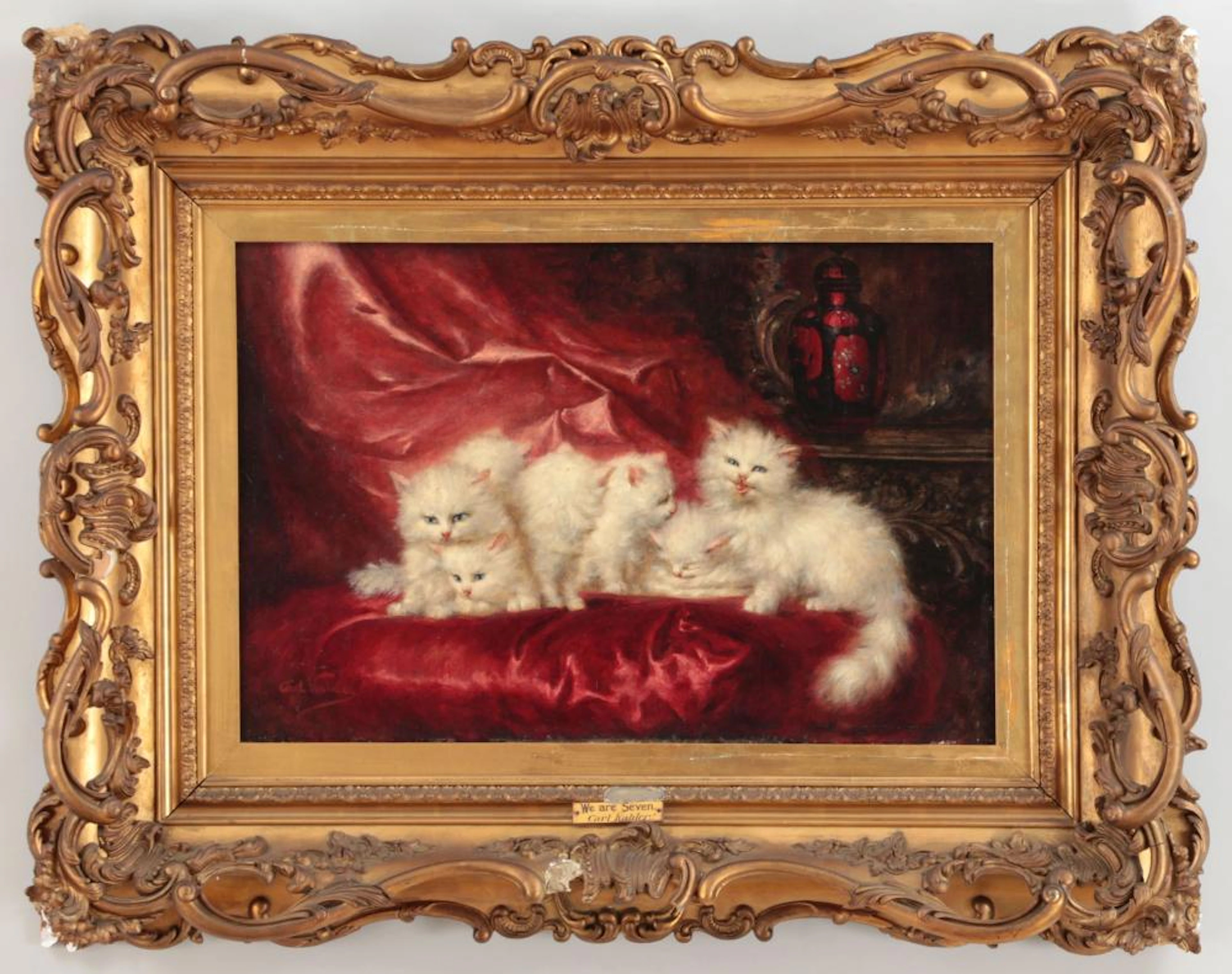 CARL KAHLER (Austrian-American, 1855-1906)