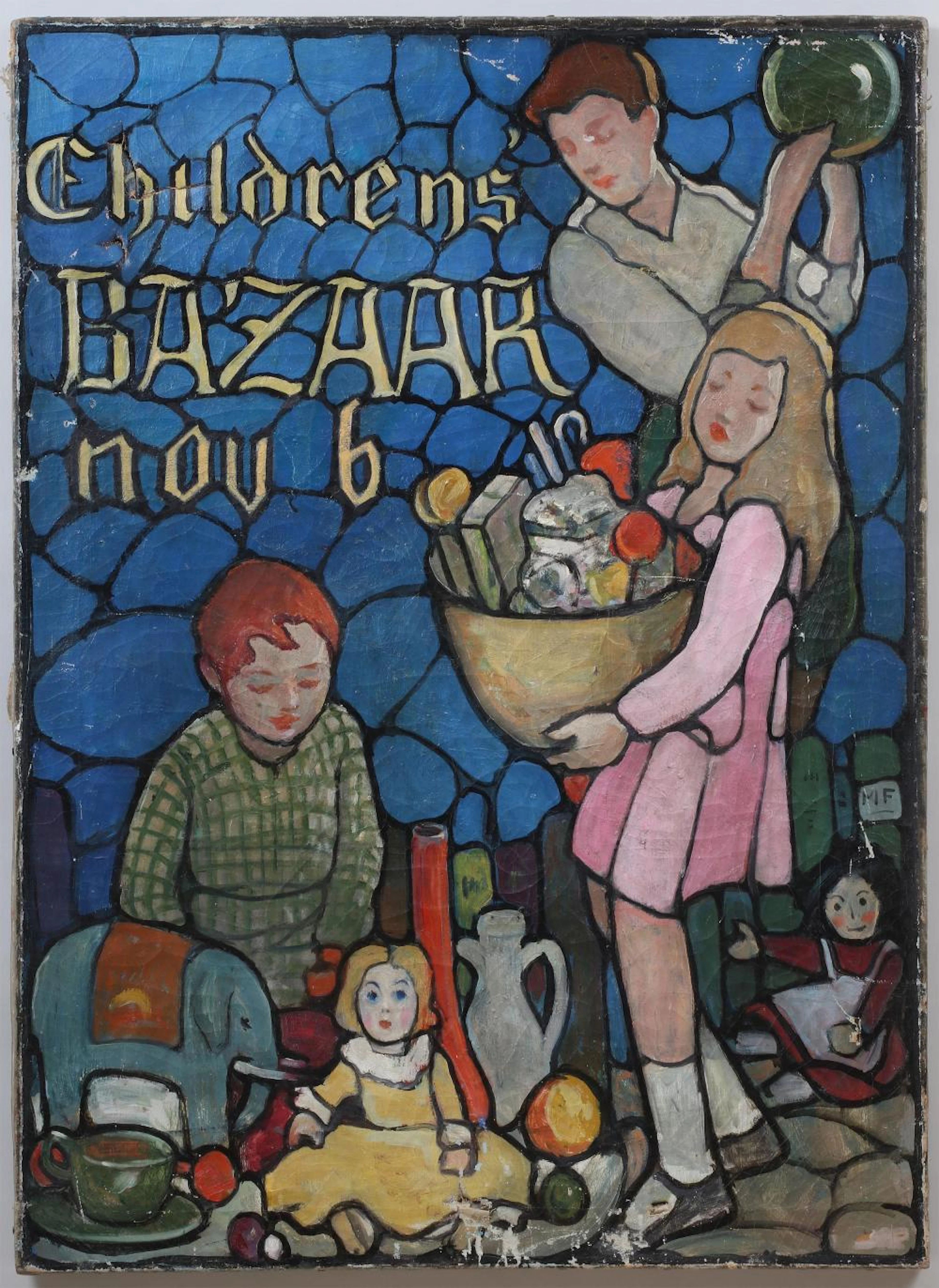 'Children's Bazaar'' poster illustratio