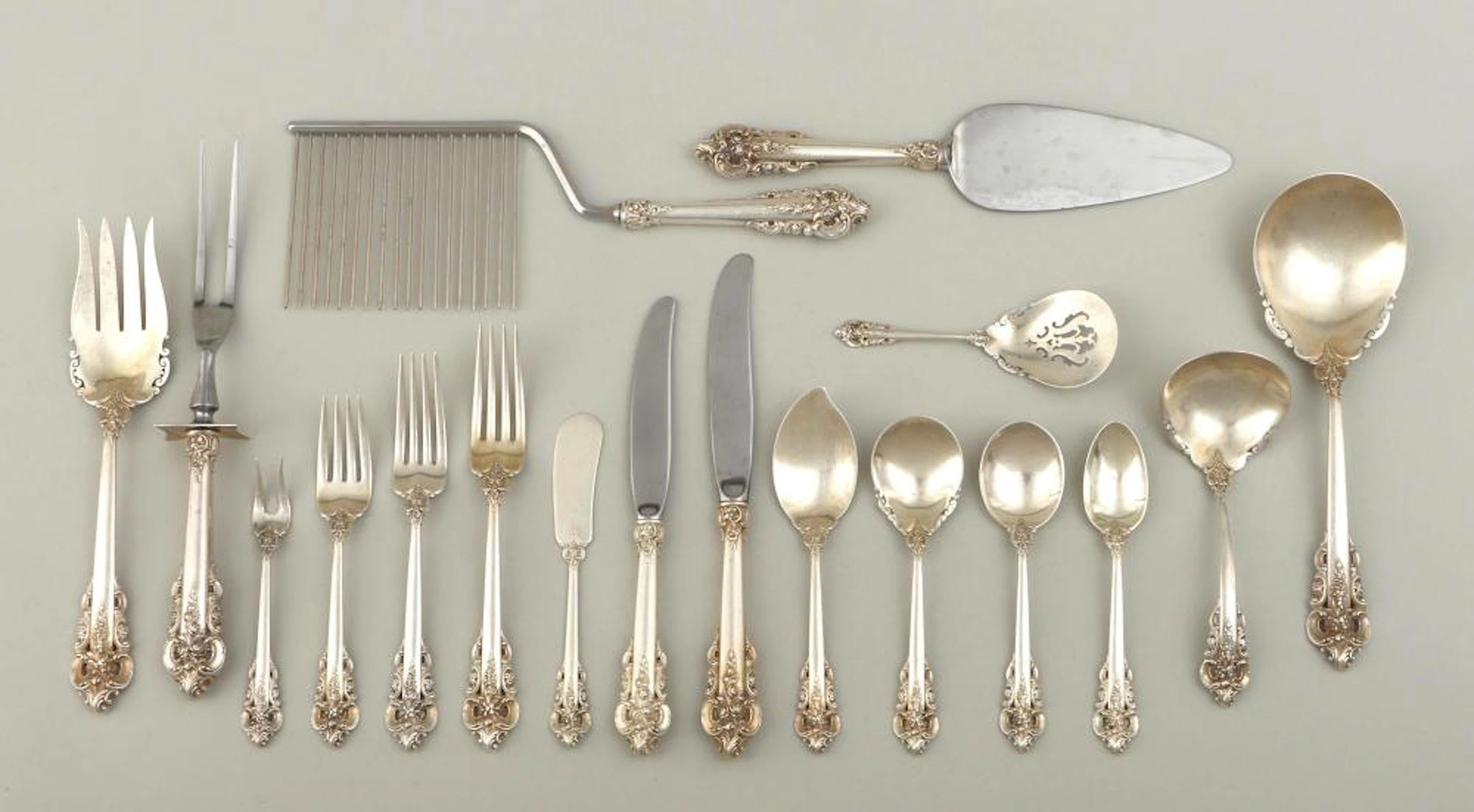 Grand Baroque sterling flatware