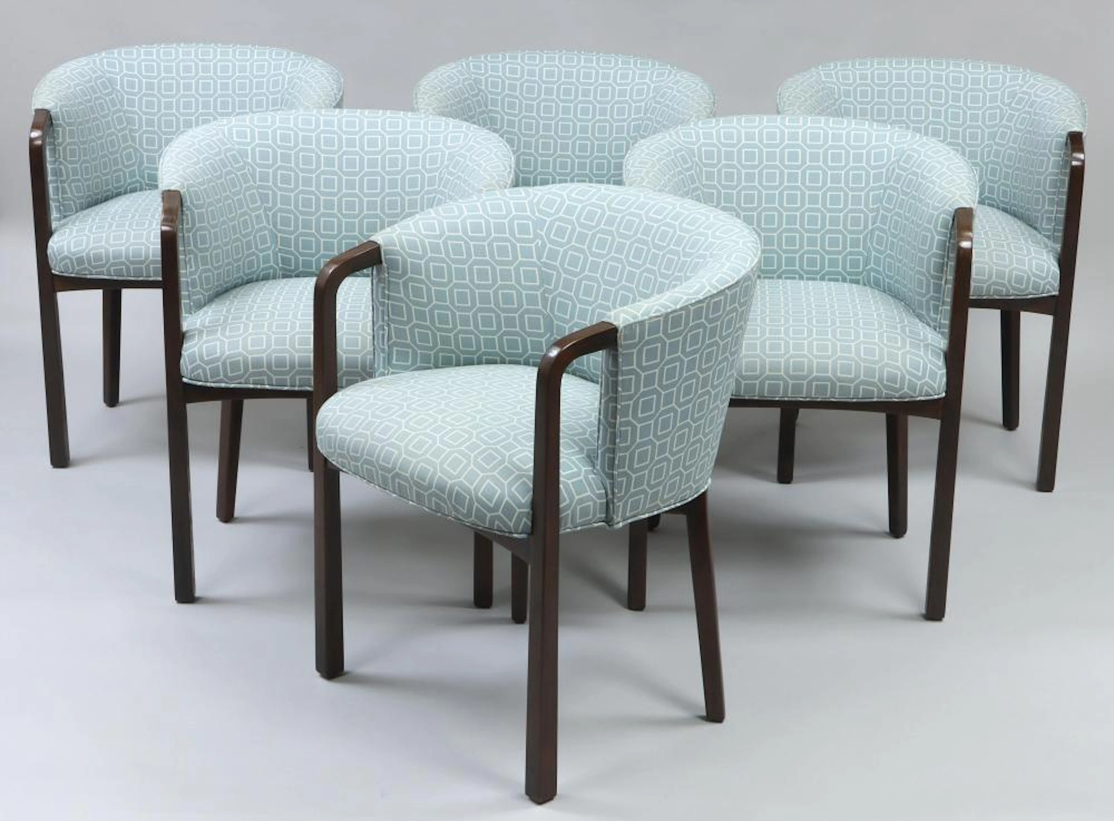 Set of (6) EDWARD WORMLEY for Dunbar