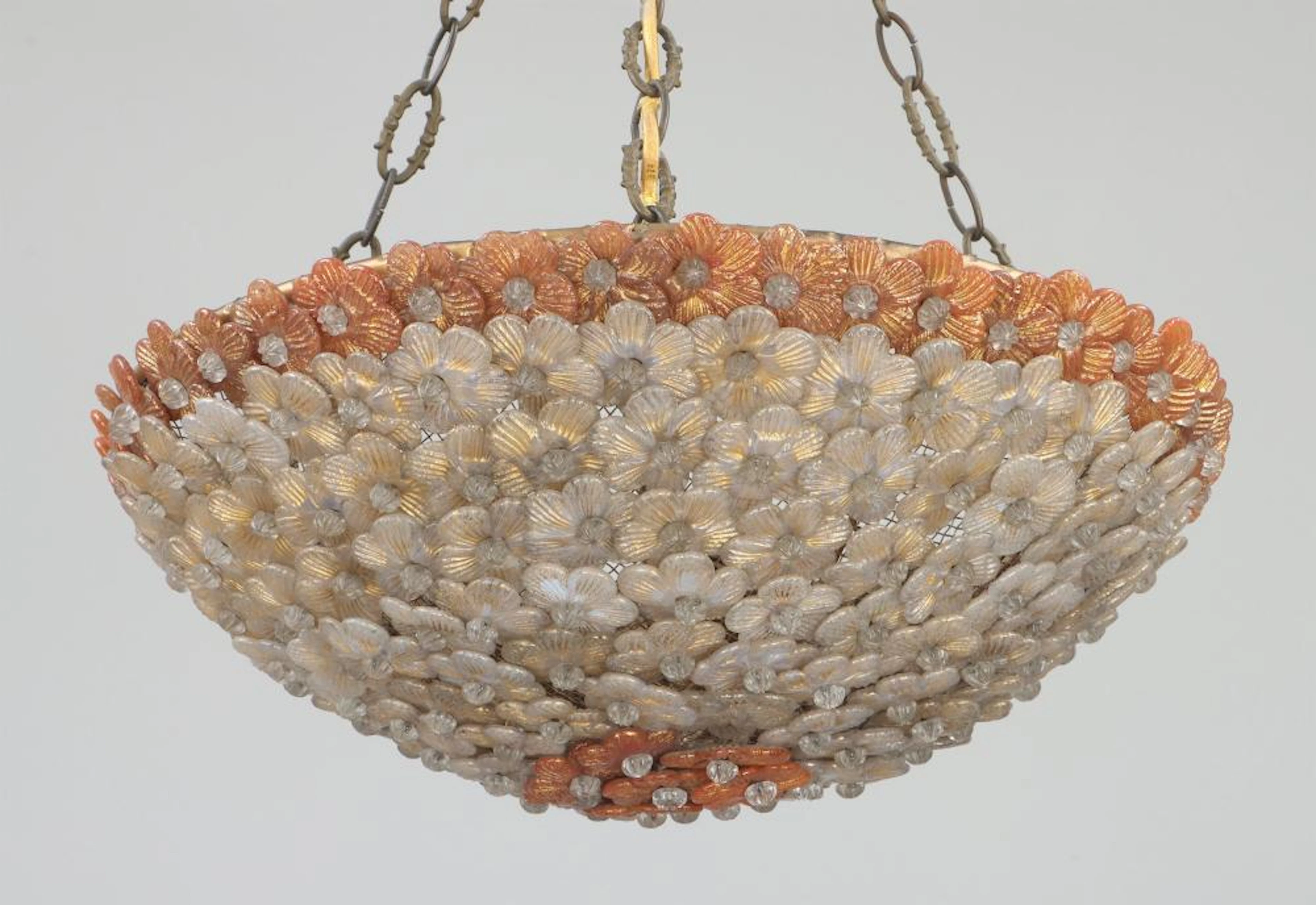 Murano glass ceiling lamp