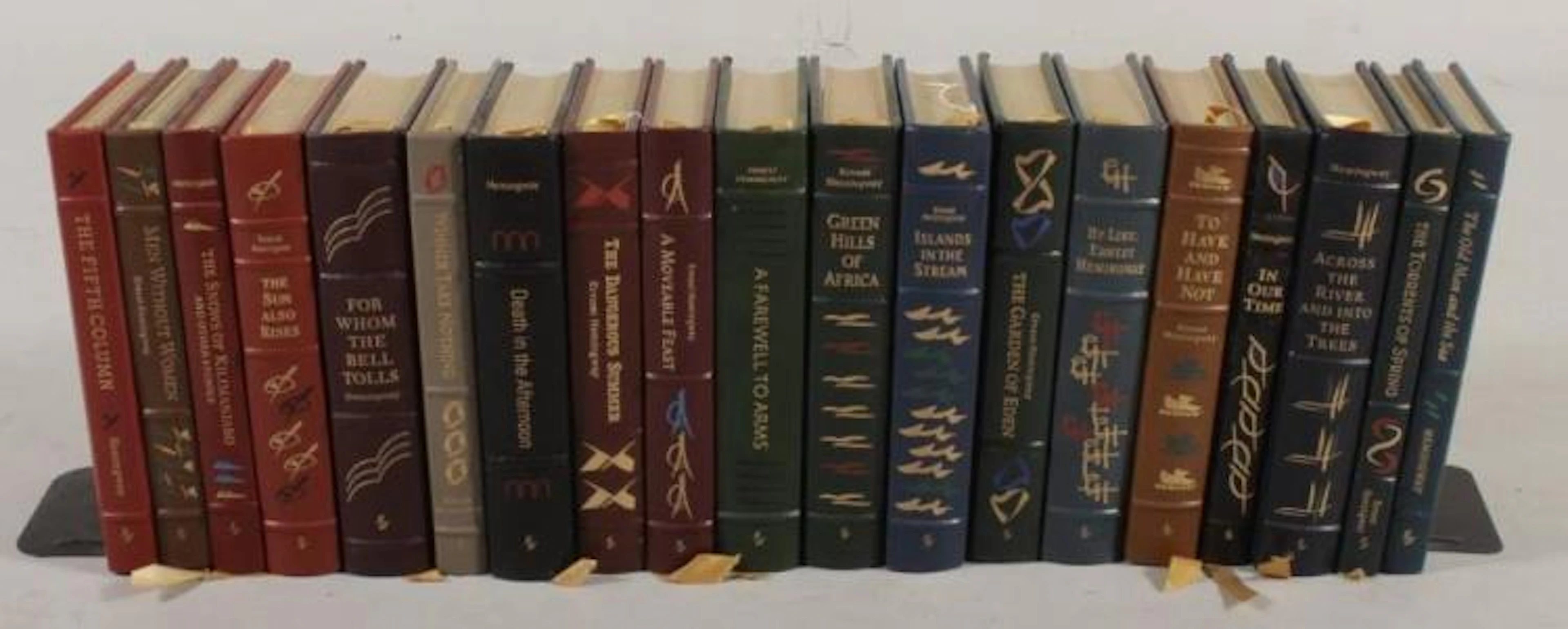 19 Ernest Hemingway Novels, 20th C.