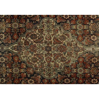 Persian Rug, with Large Red Spandrals