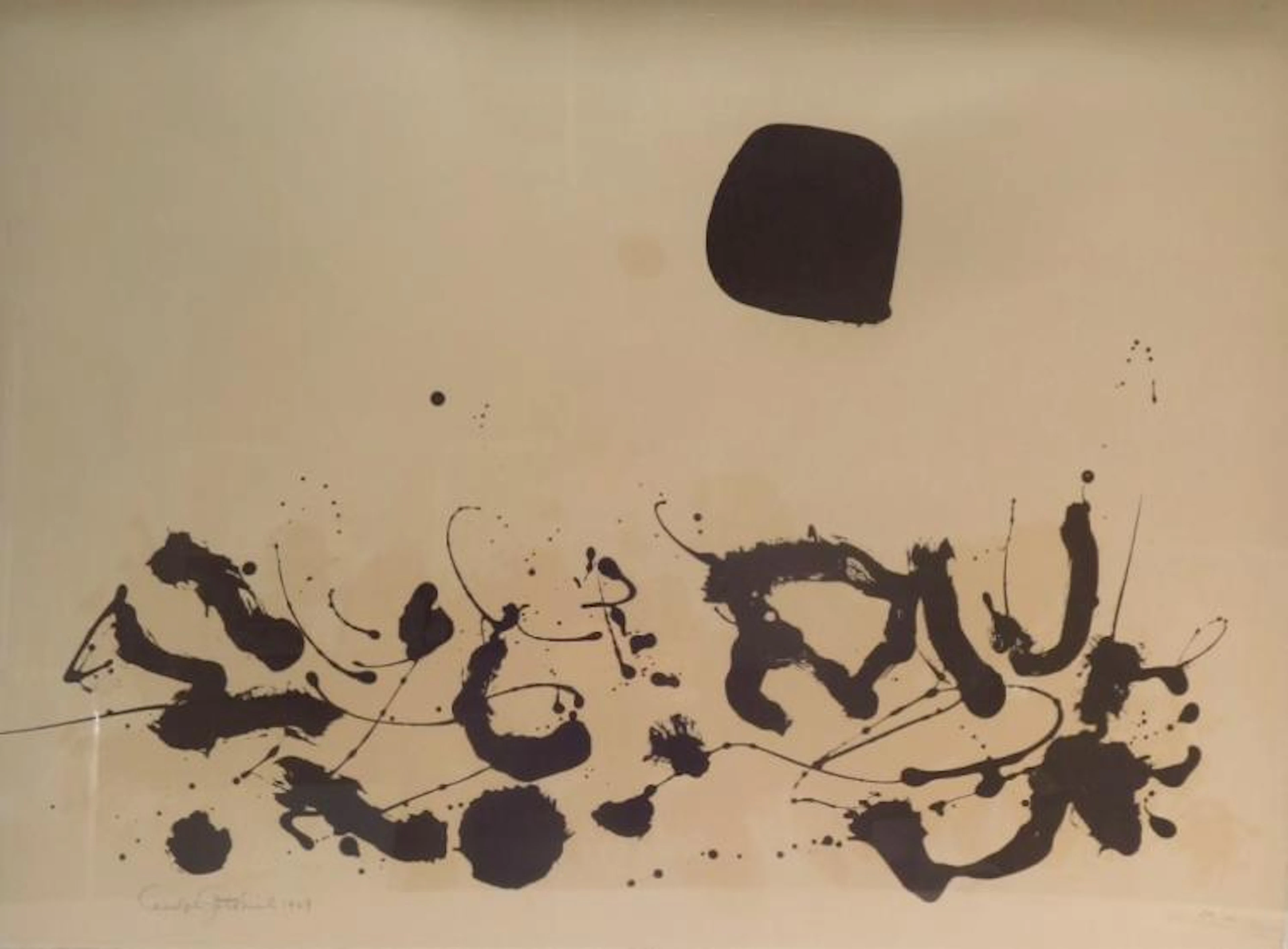 Adolf Gottlieb, Am.,1903-1974,"Germination", Litho