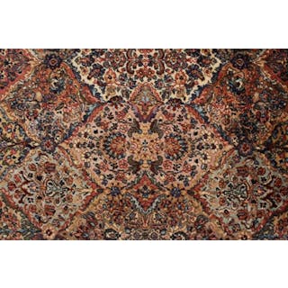 Palace Sized Vintage Karastan Carpet, Red Field