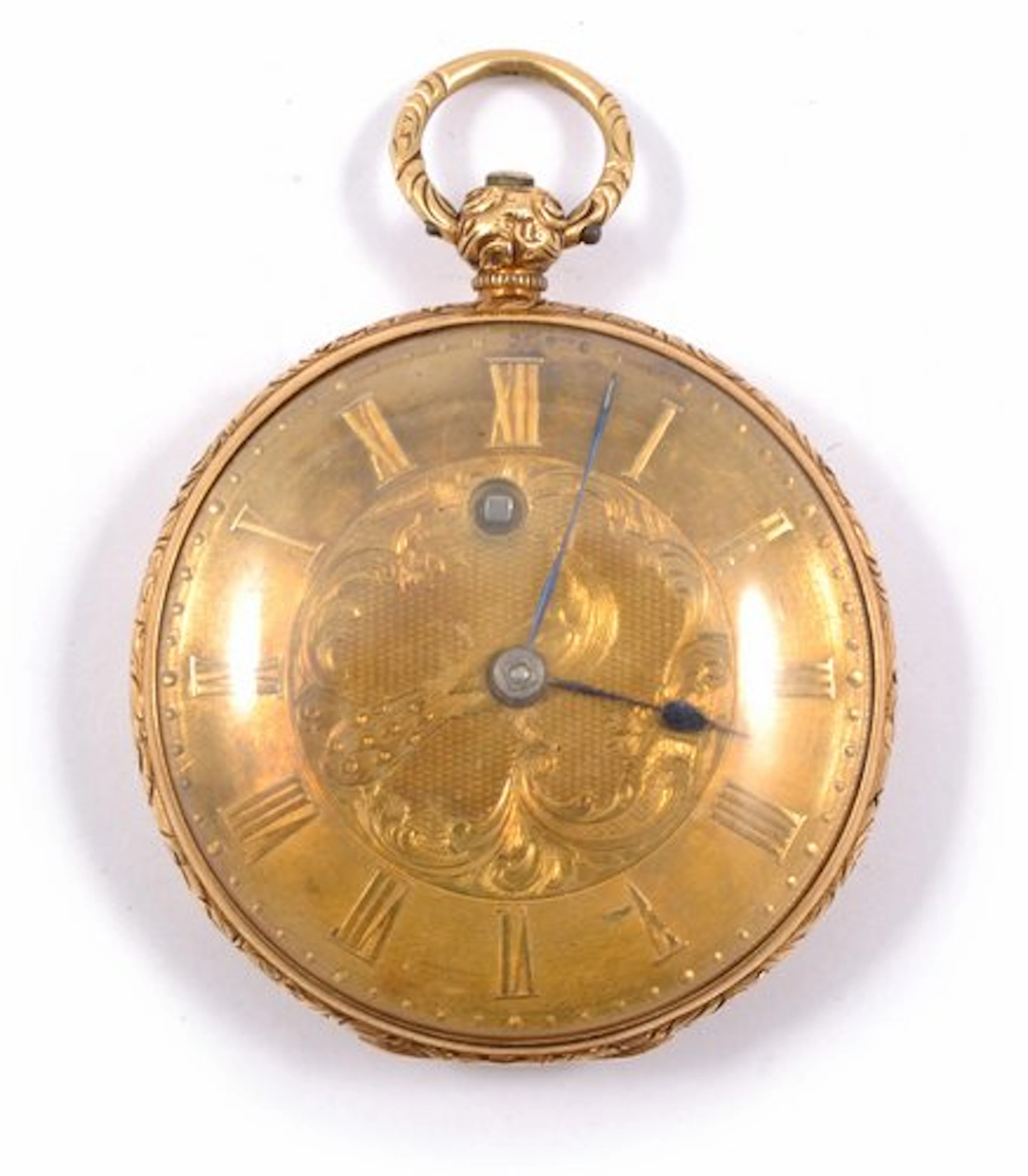 18ct gold pocket watch