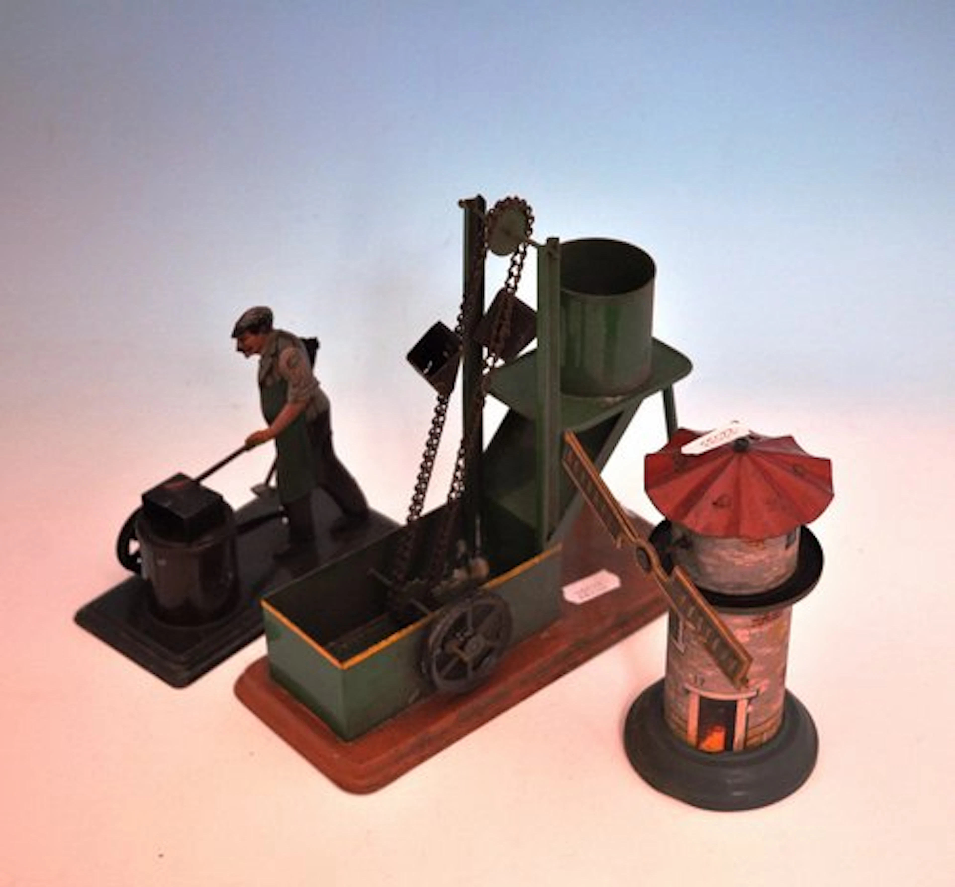 A stationery steam engine