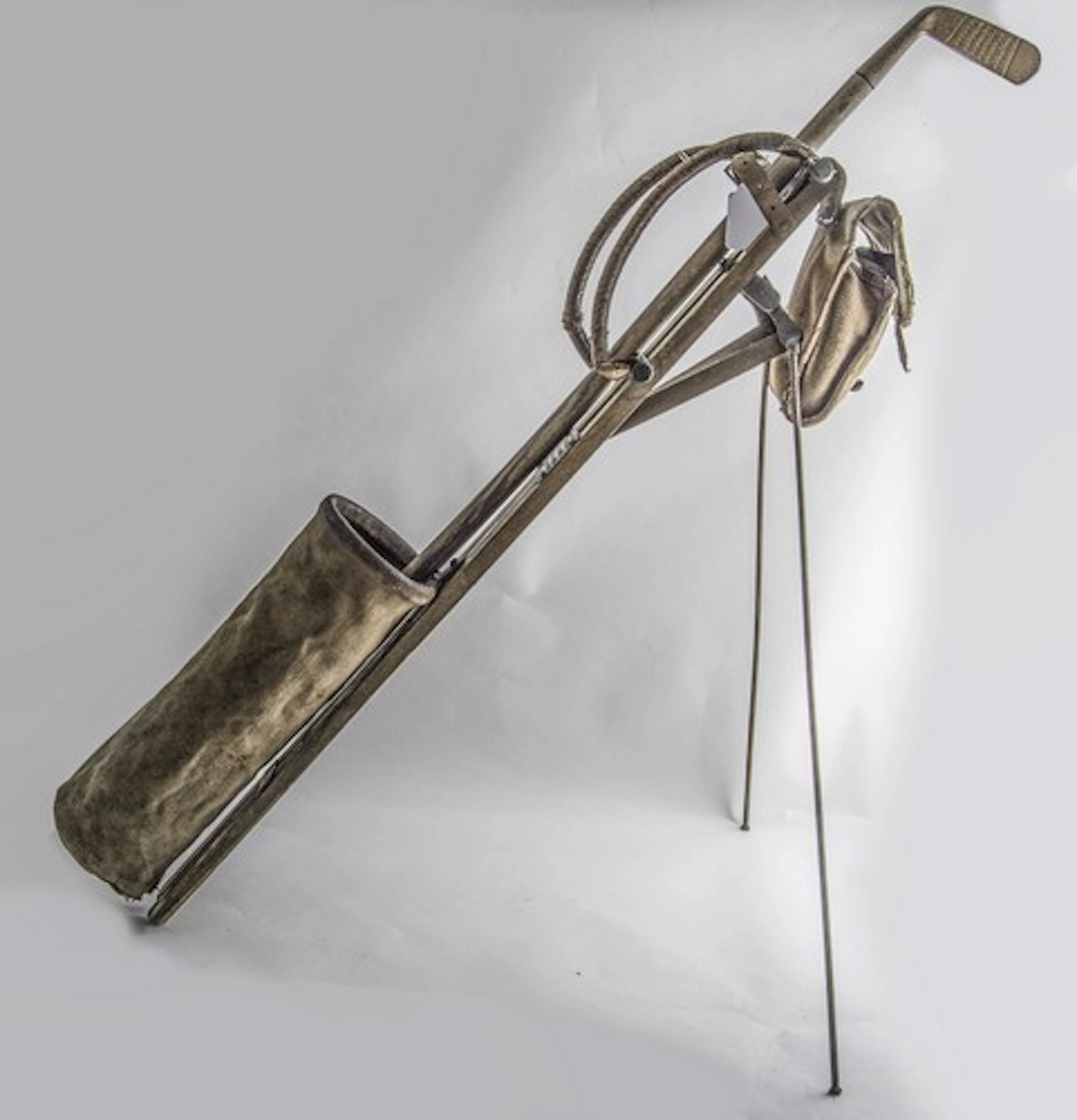 An Early Folding Golf Bag ''The Automaton Caddie