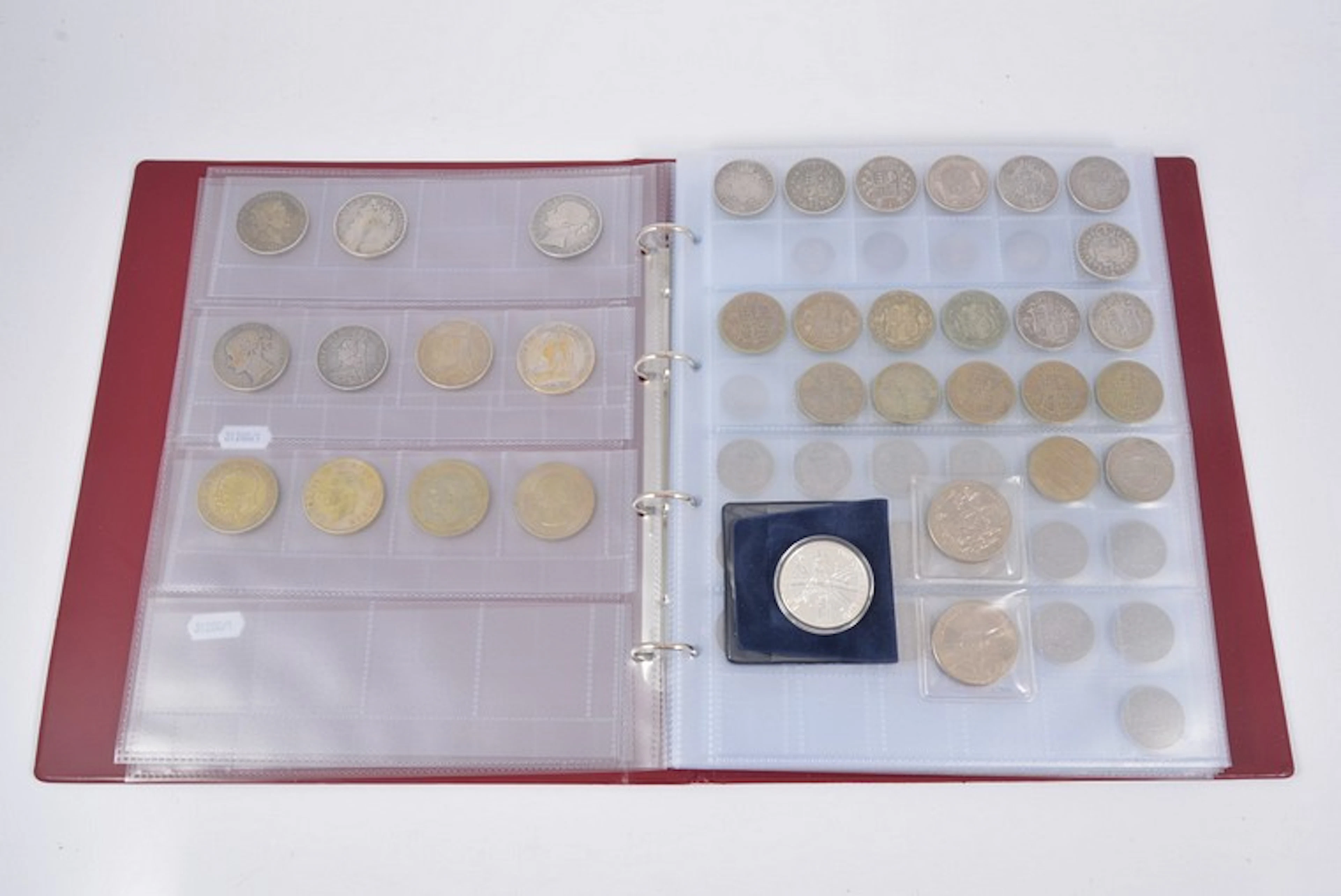 A collection of coins