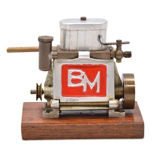 A Bowman BM valveless steam engine