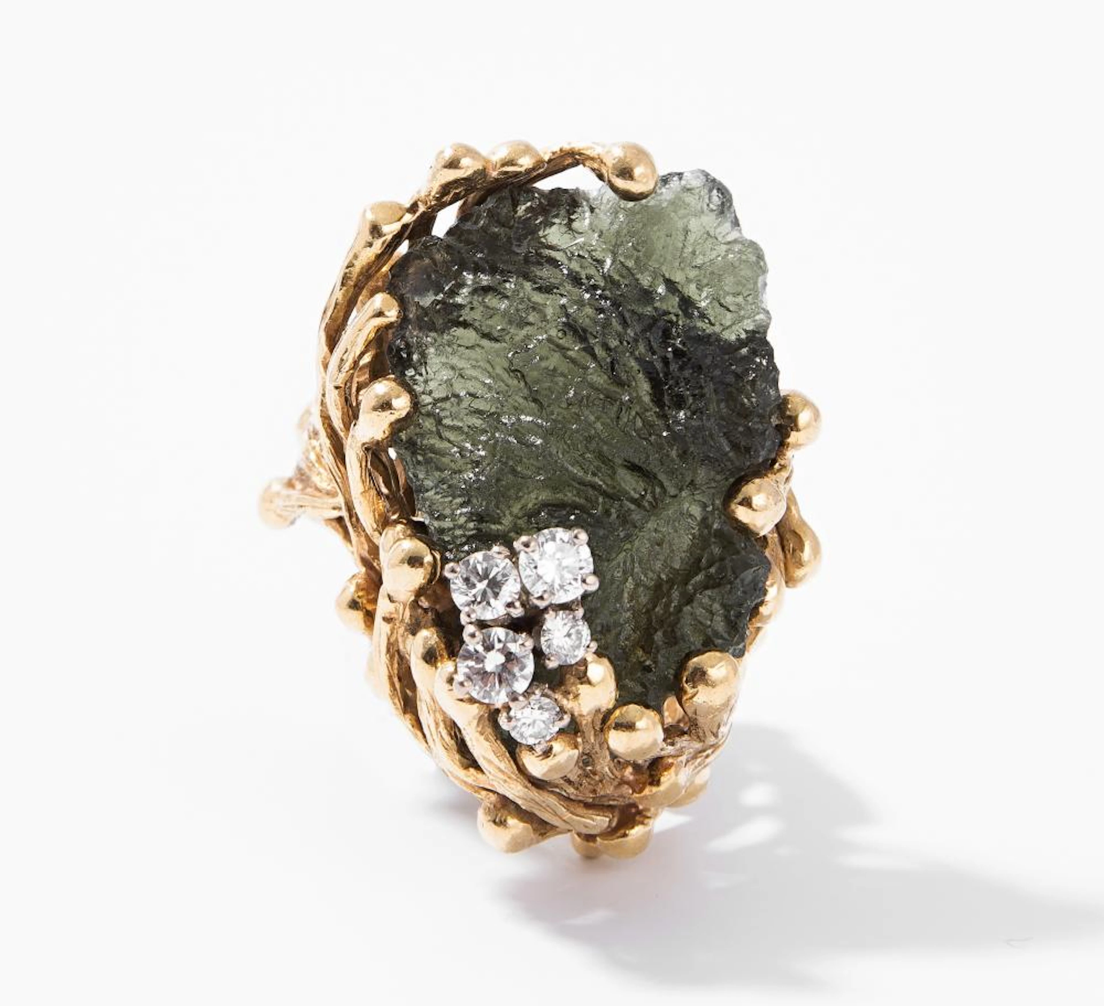 GILBERT ALBERT MOLDAVIT-BRILLANT-RING