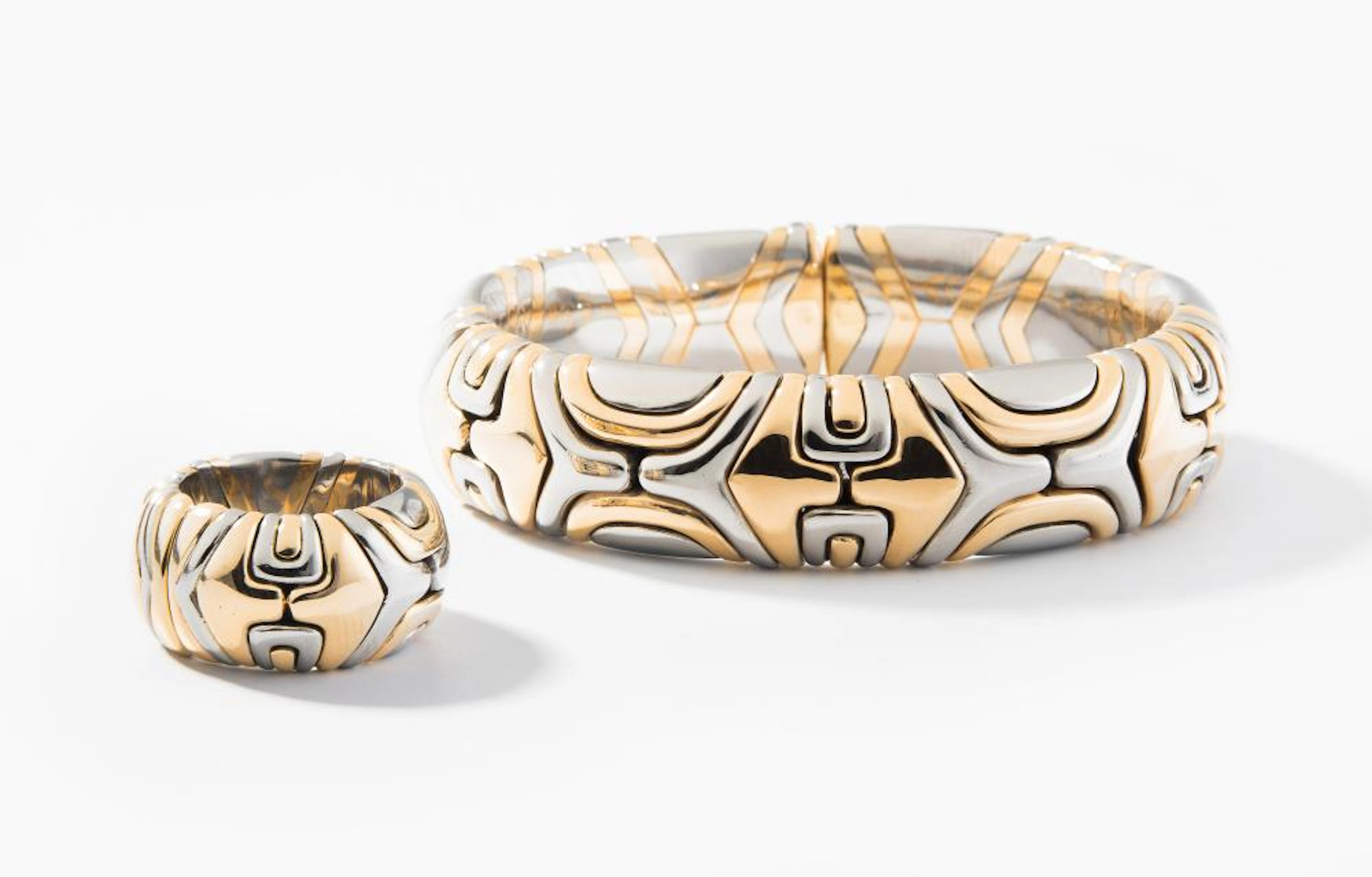 BULGARI ARMSPANGE UND RING