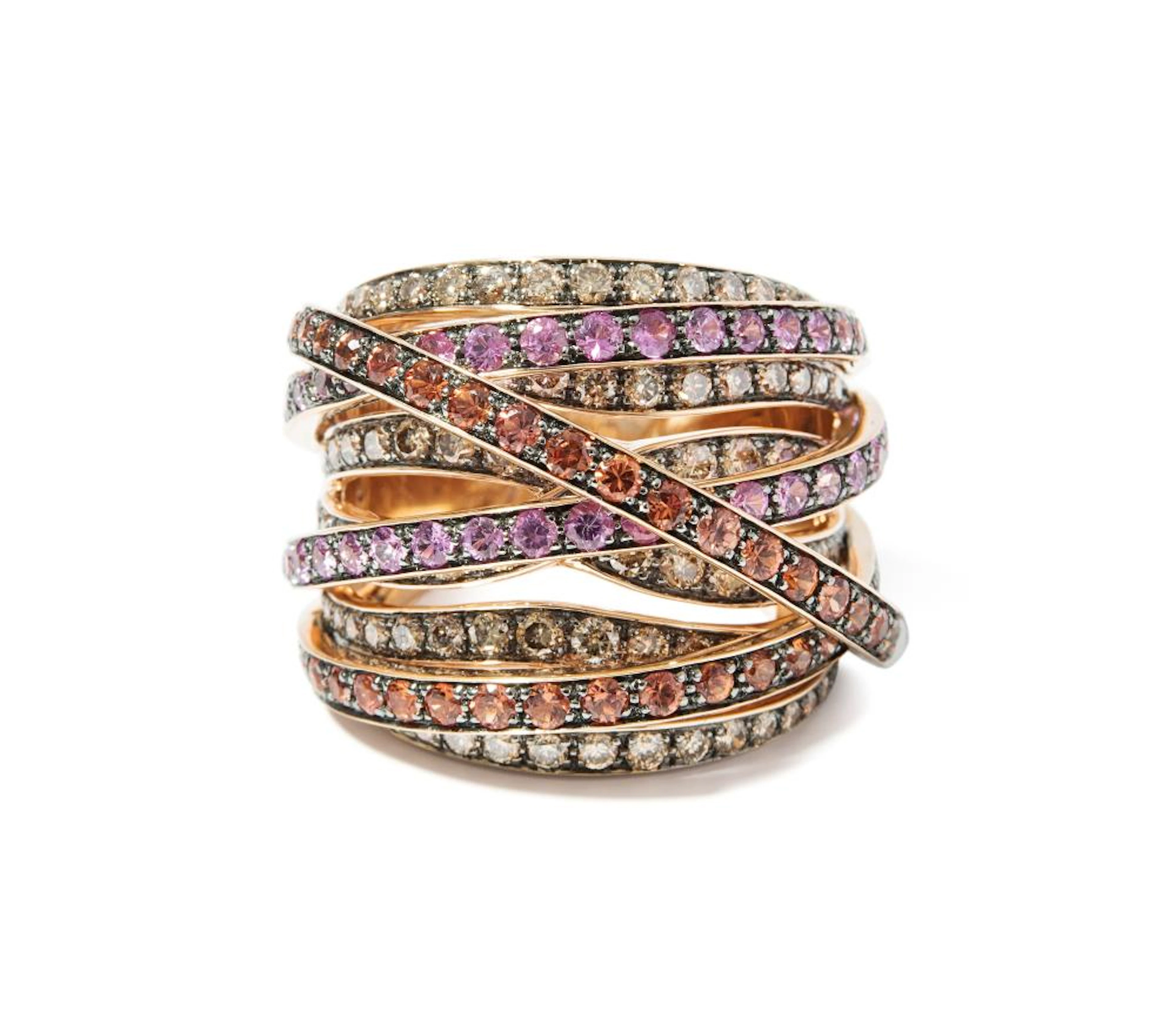 DIAMANT-SAPHIR-RING