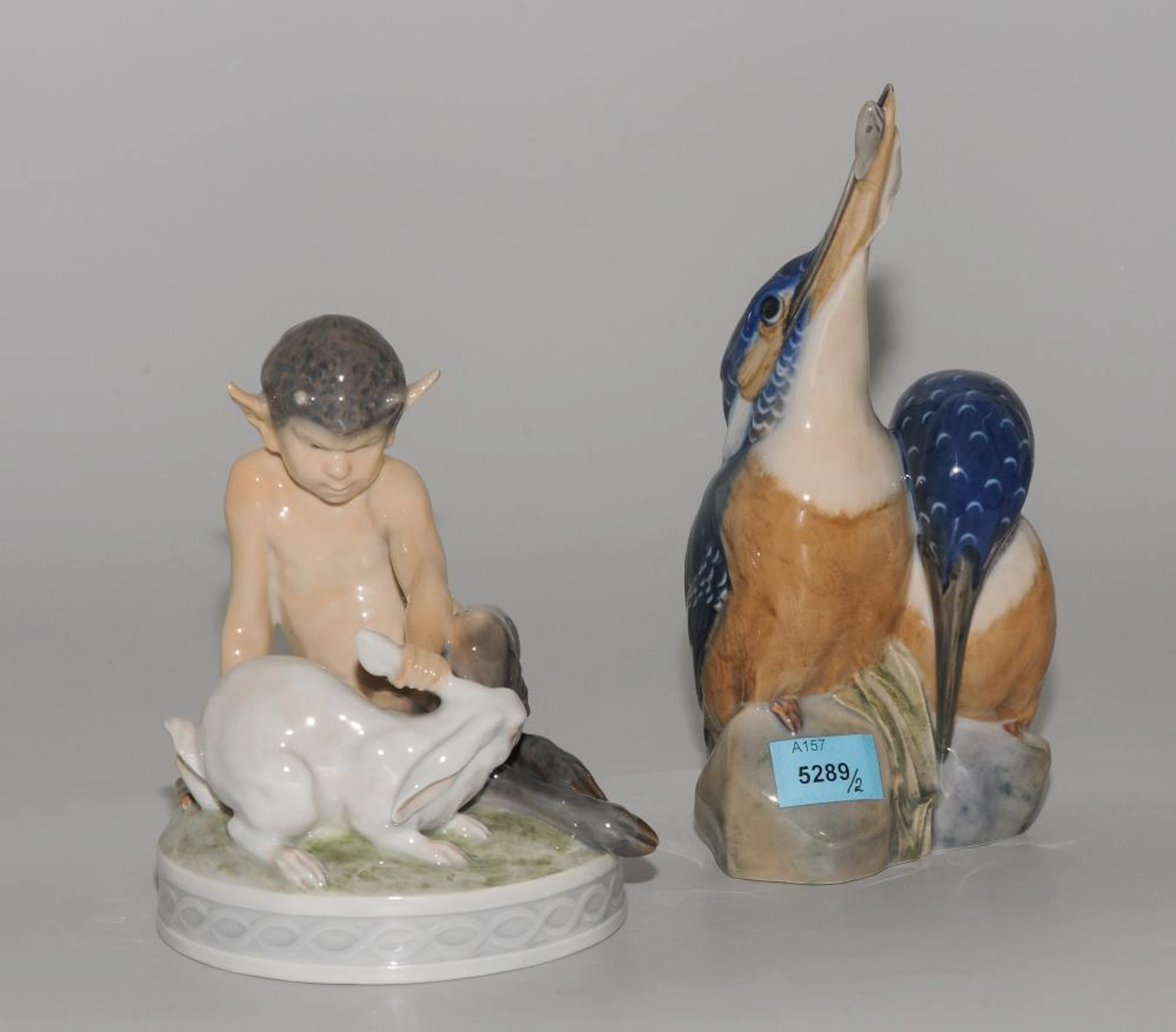 LOT: ROYAL COPENHAGEN, 2 FIGURENGRUPPEN