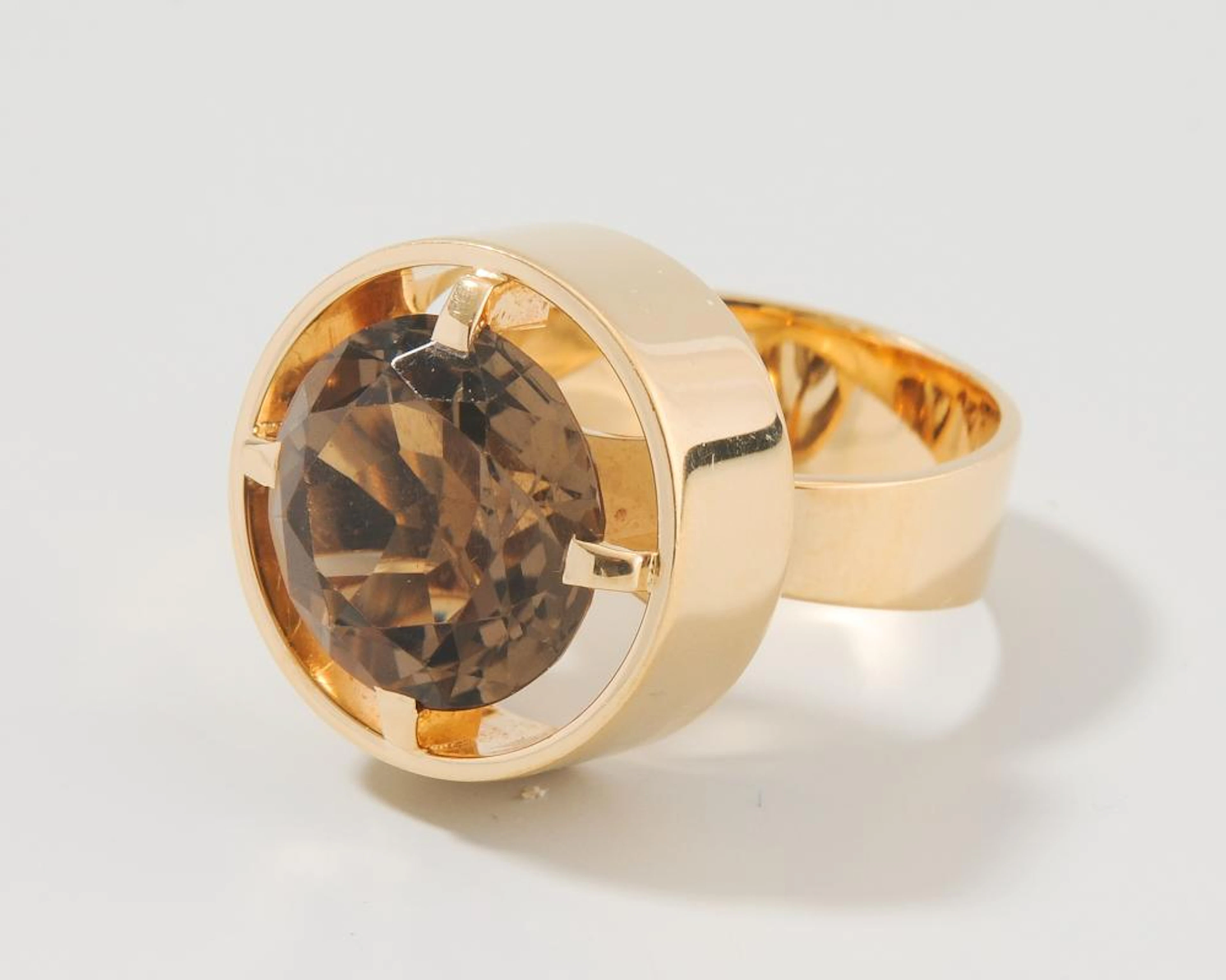 RAUCHQUARZ-RING