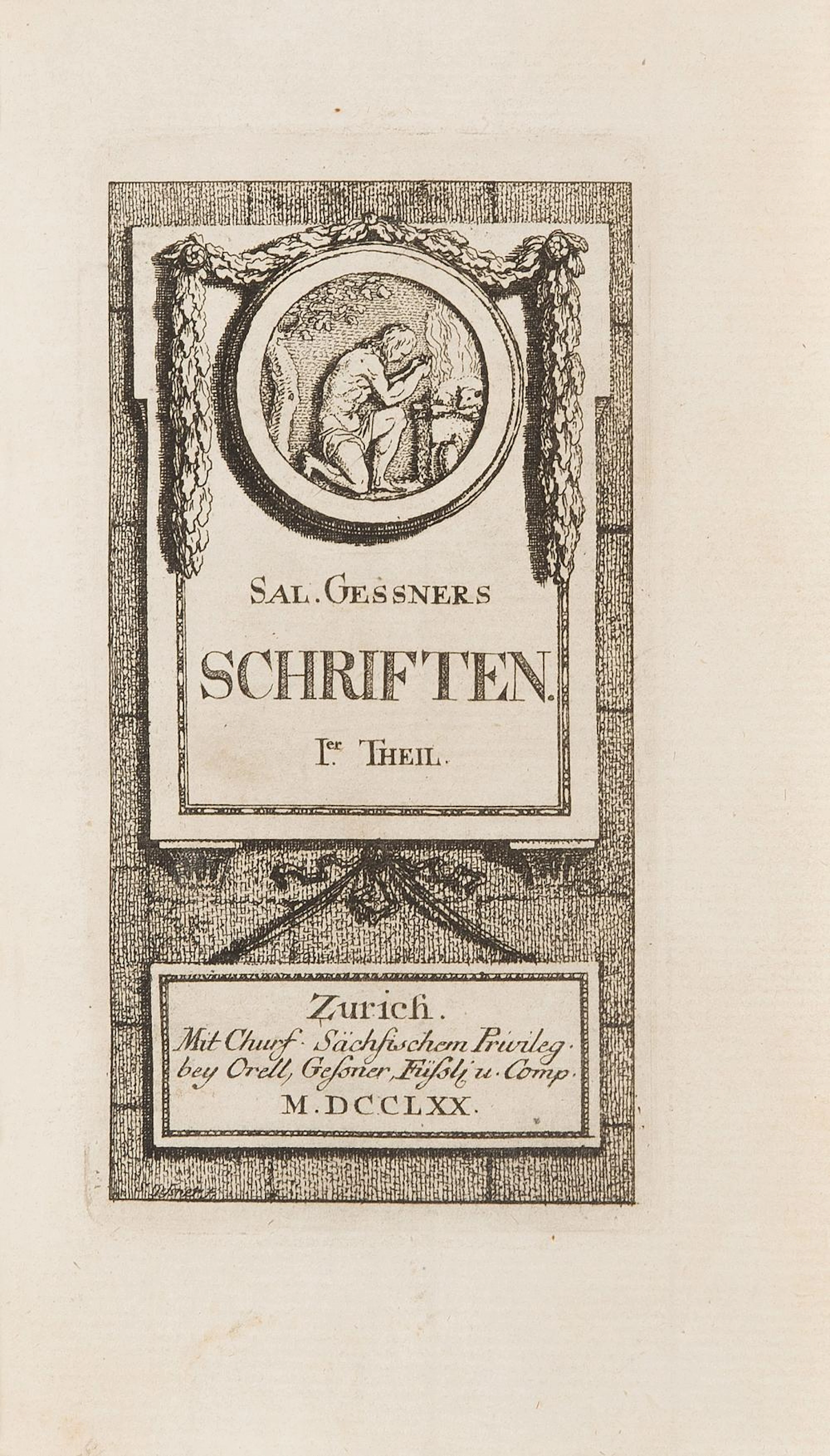 GESSNER, SALOMON.